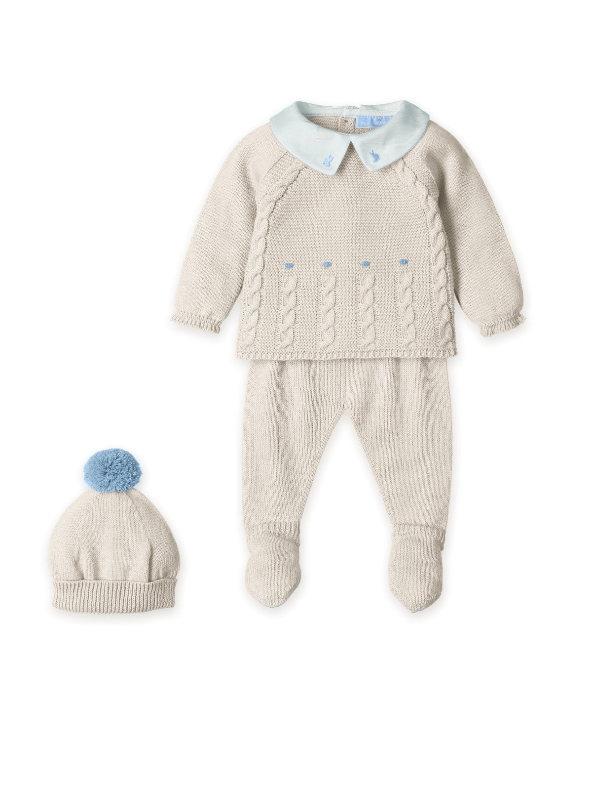 Embroidered Bunny Take Me Home Set