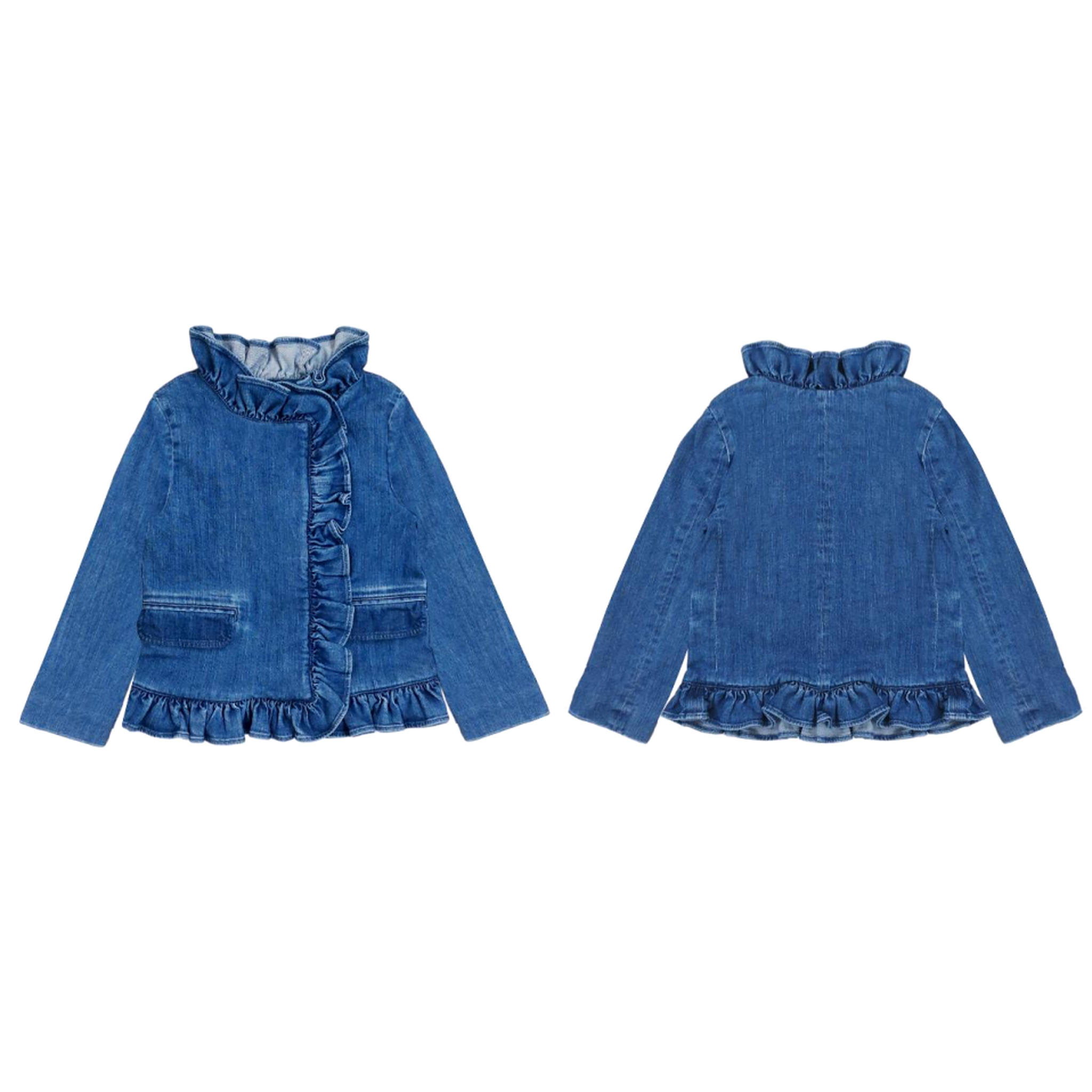 Celelse frill denim Set