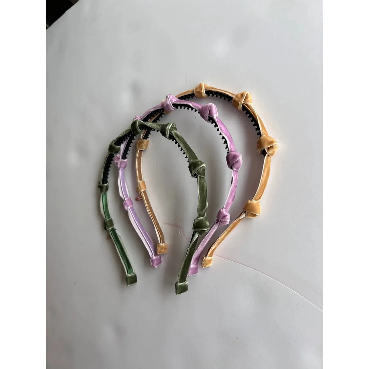 Rosebud Velvet Headband