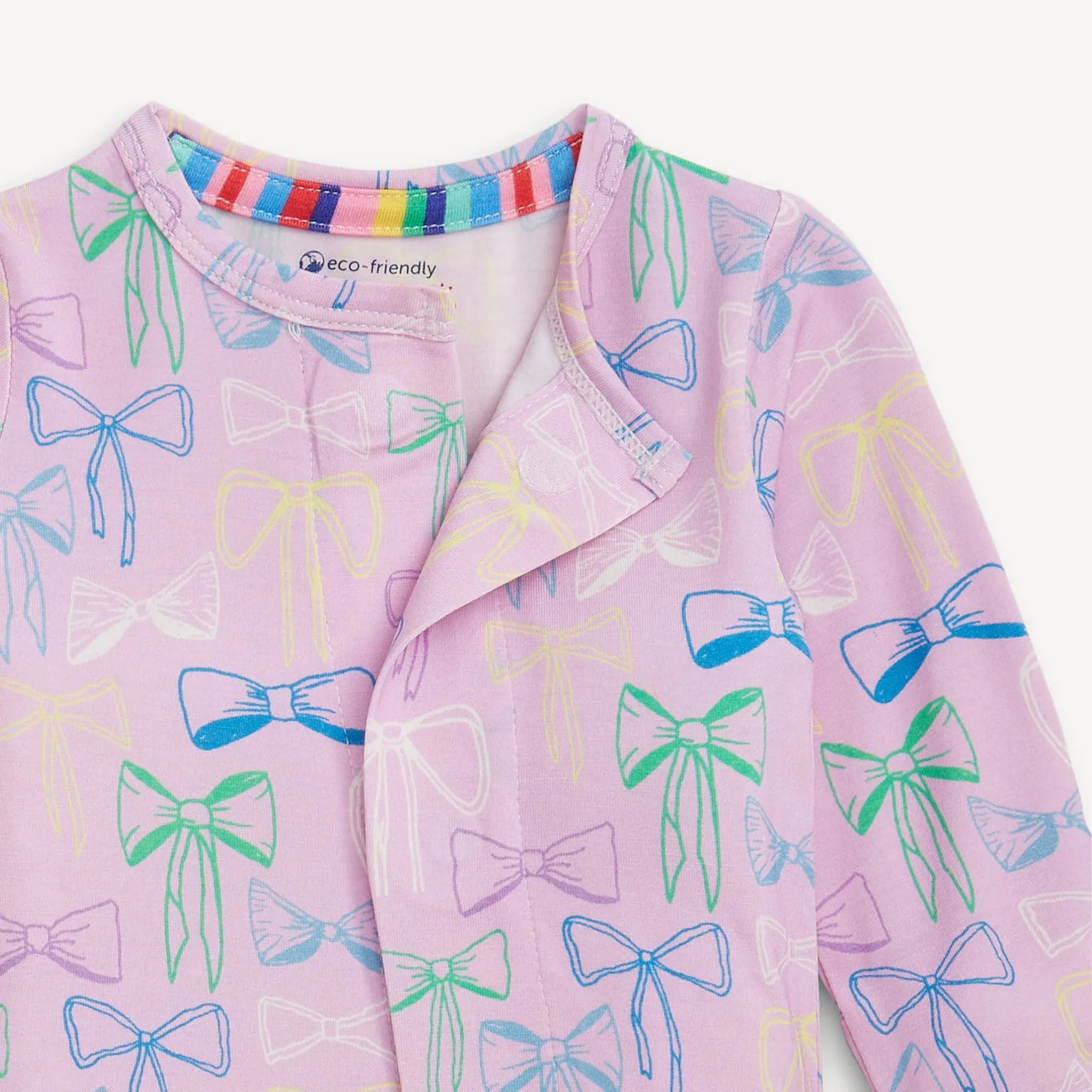 Take a Bow Modal Magnetic Ruffle Footie