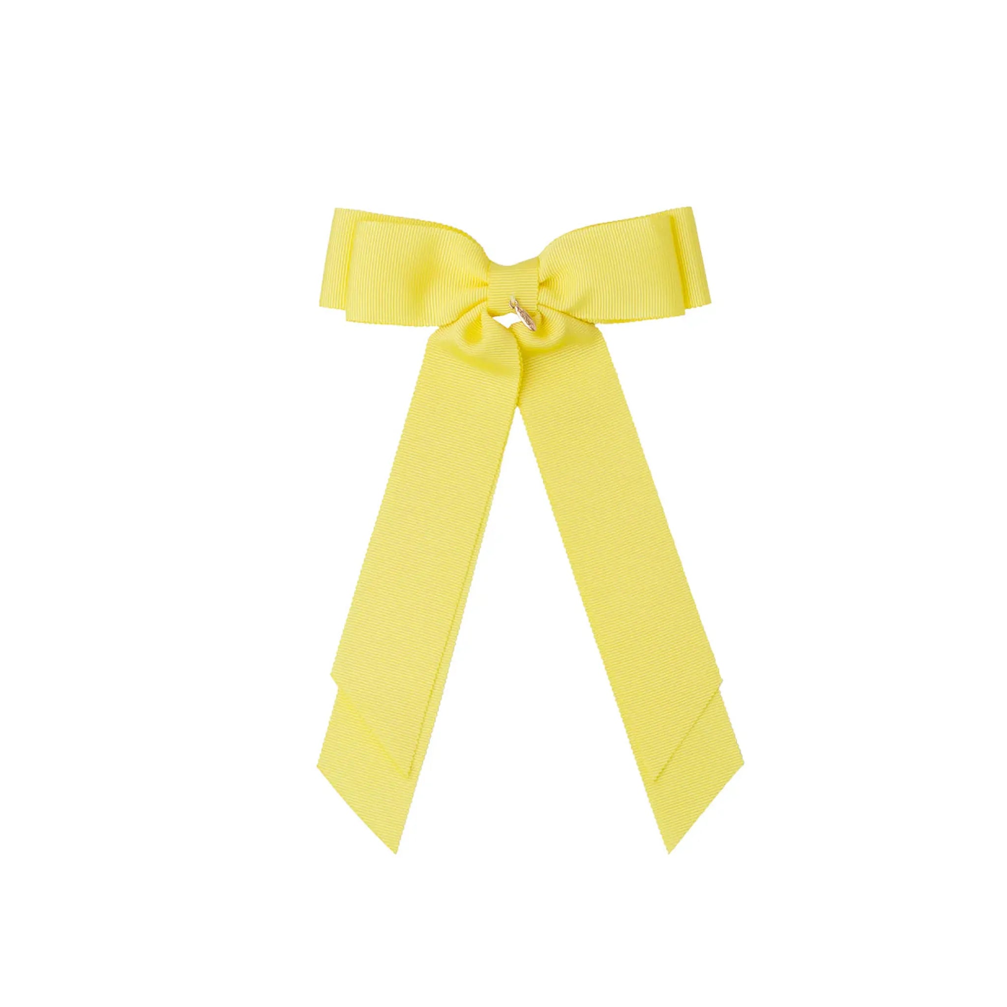 Madeline Petersham Long Tail Bow Clip