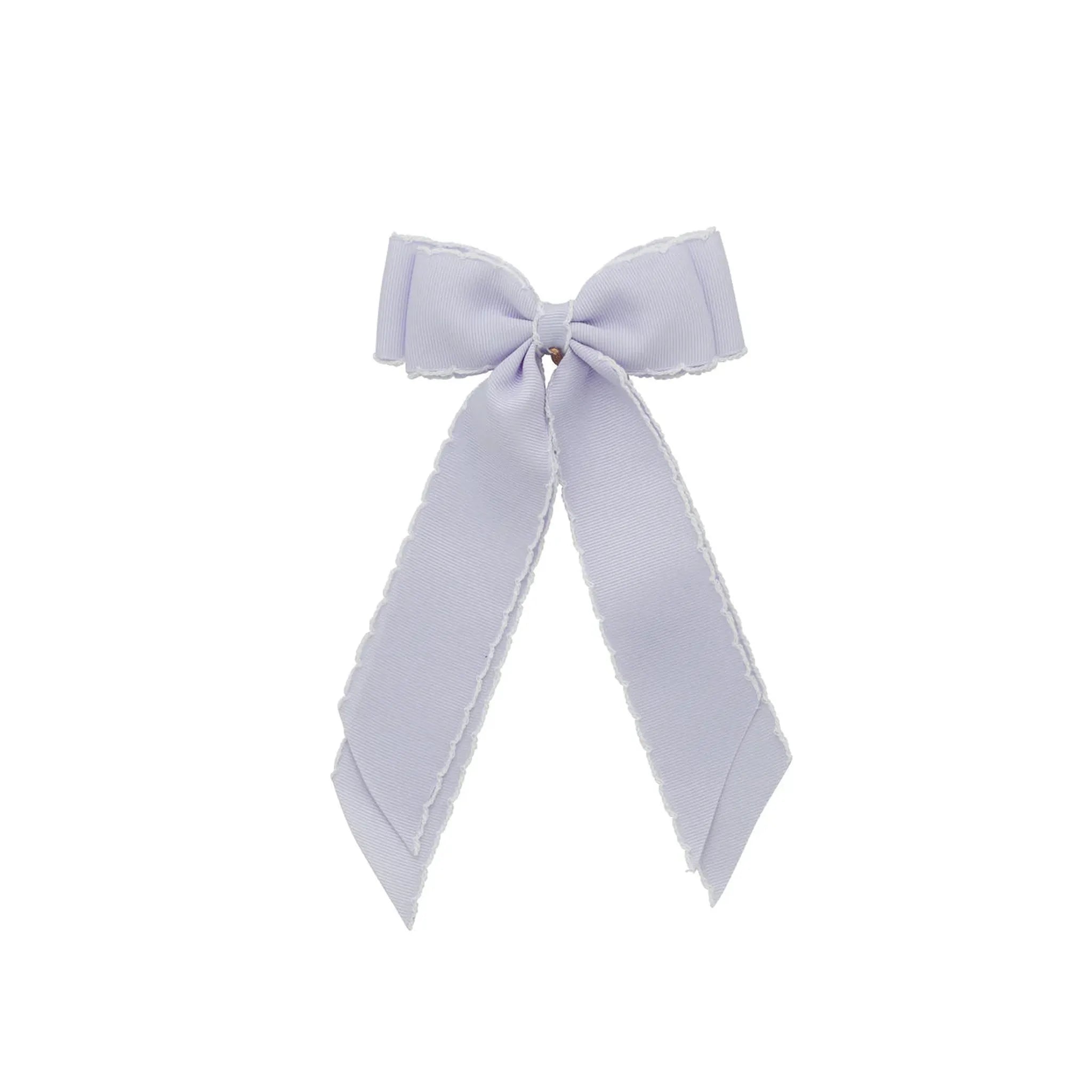 Madeline Small Bow Moonstitch Clip