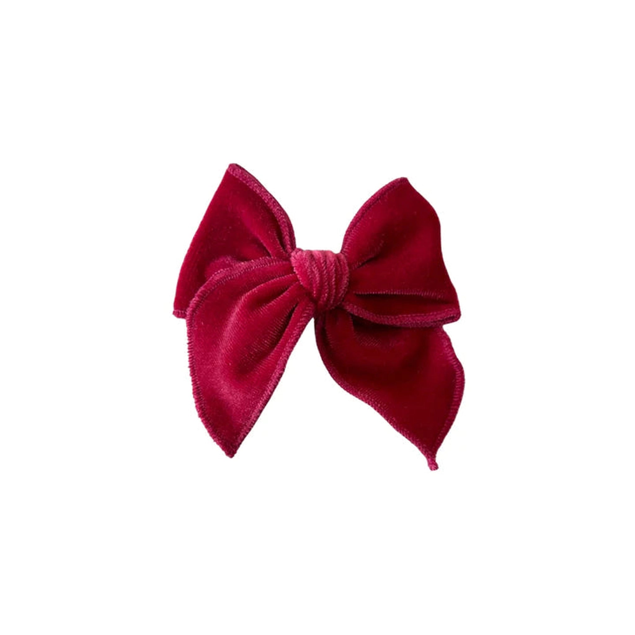 Velvet Fay Small Bow - Several Colors