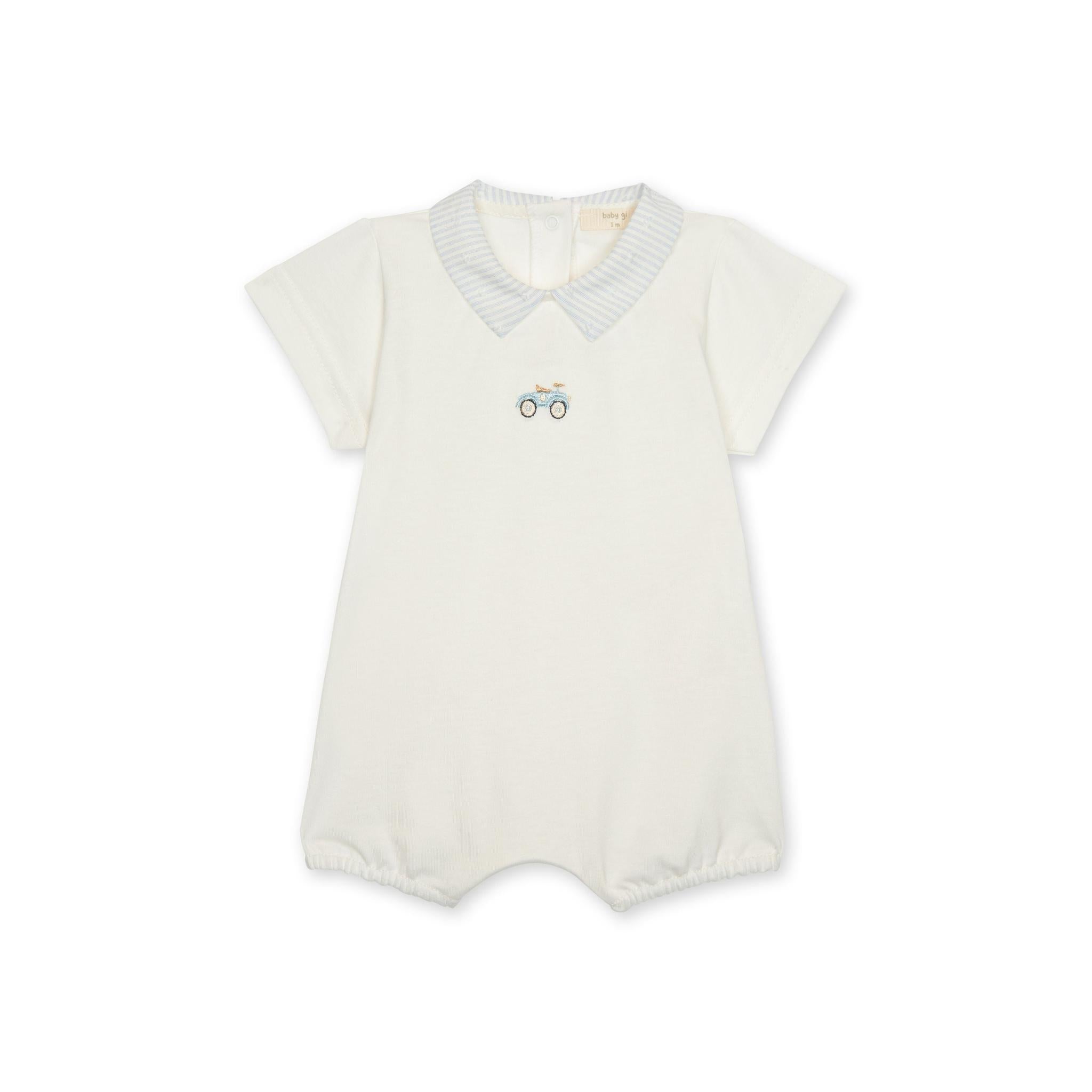 Embroidered Car Romper