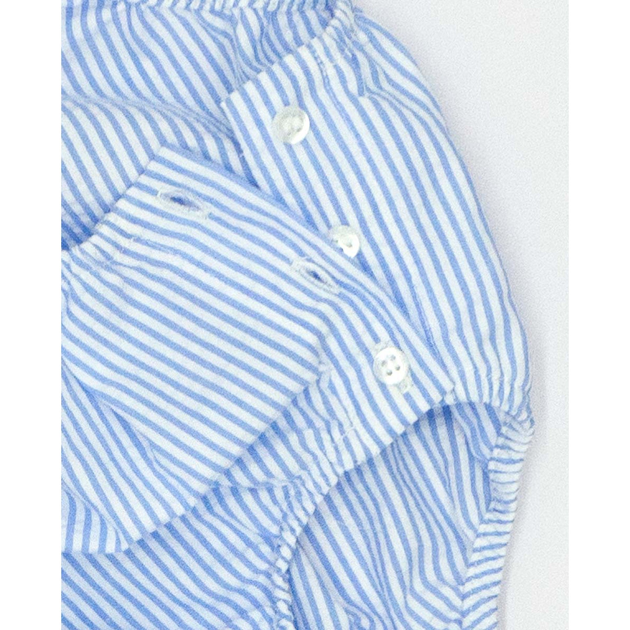 Seersucker Bow Romper