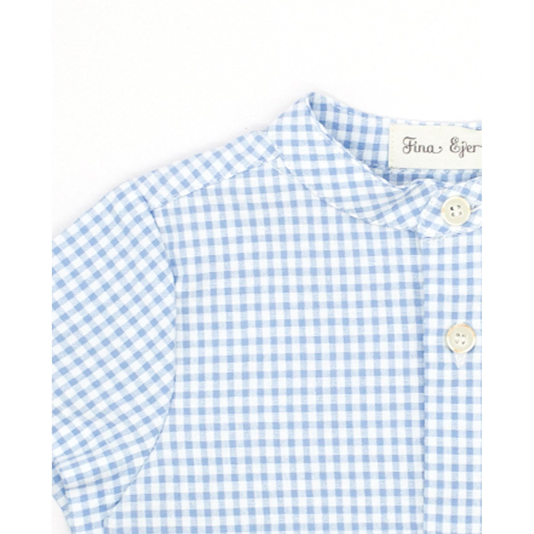 Gingham Baby Short Set