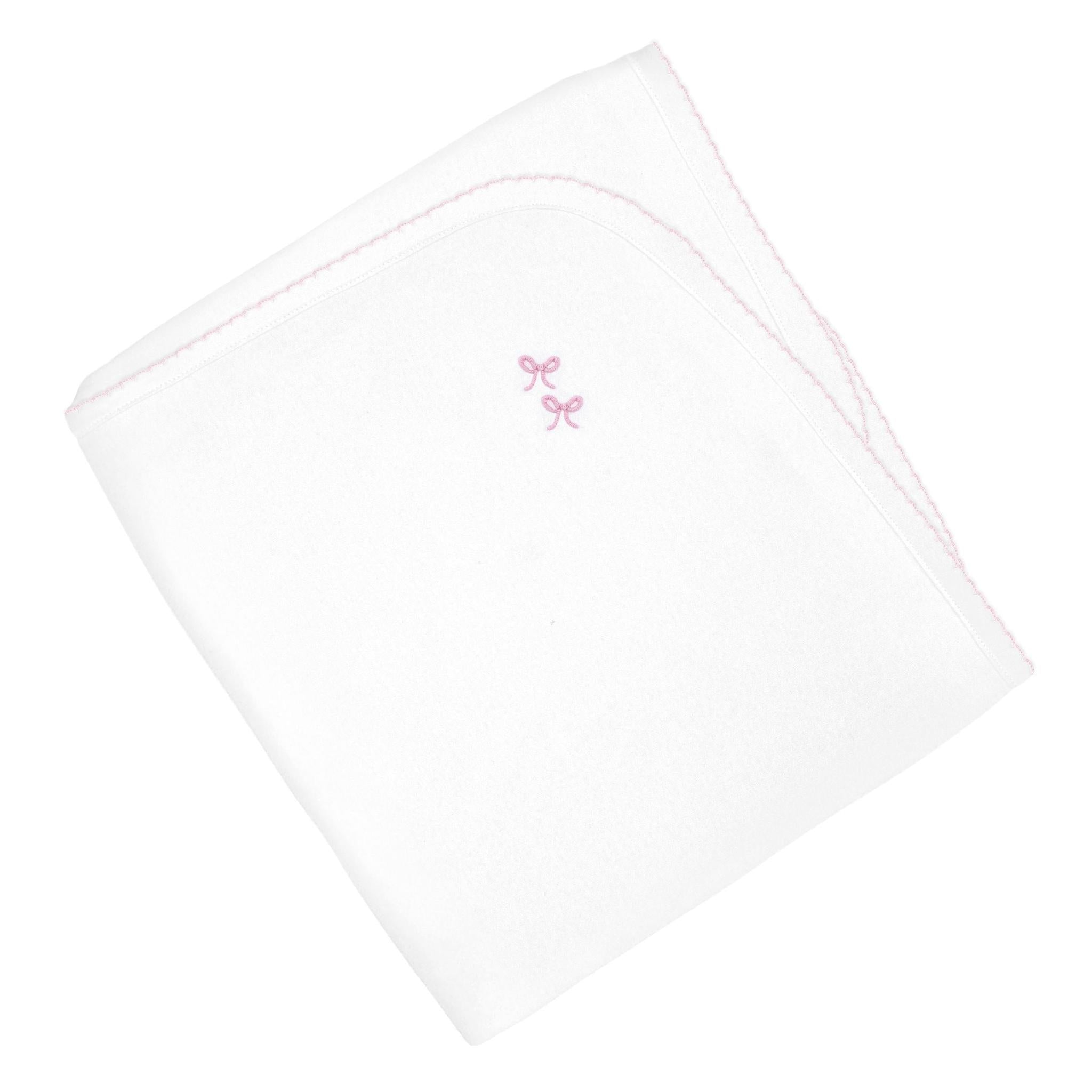 Lace Lane Embroidered Pima Blanket