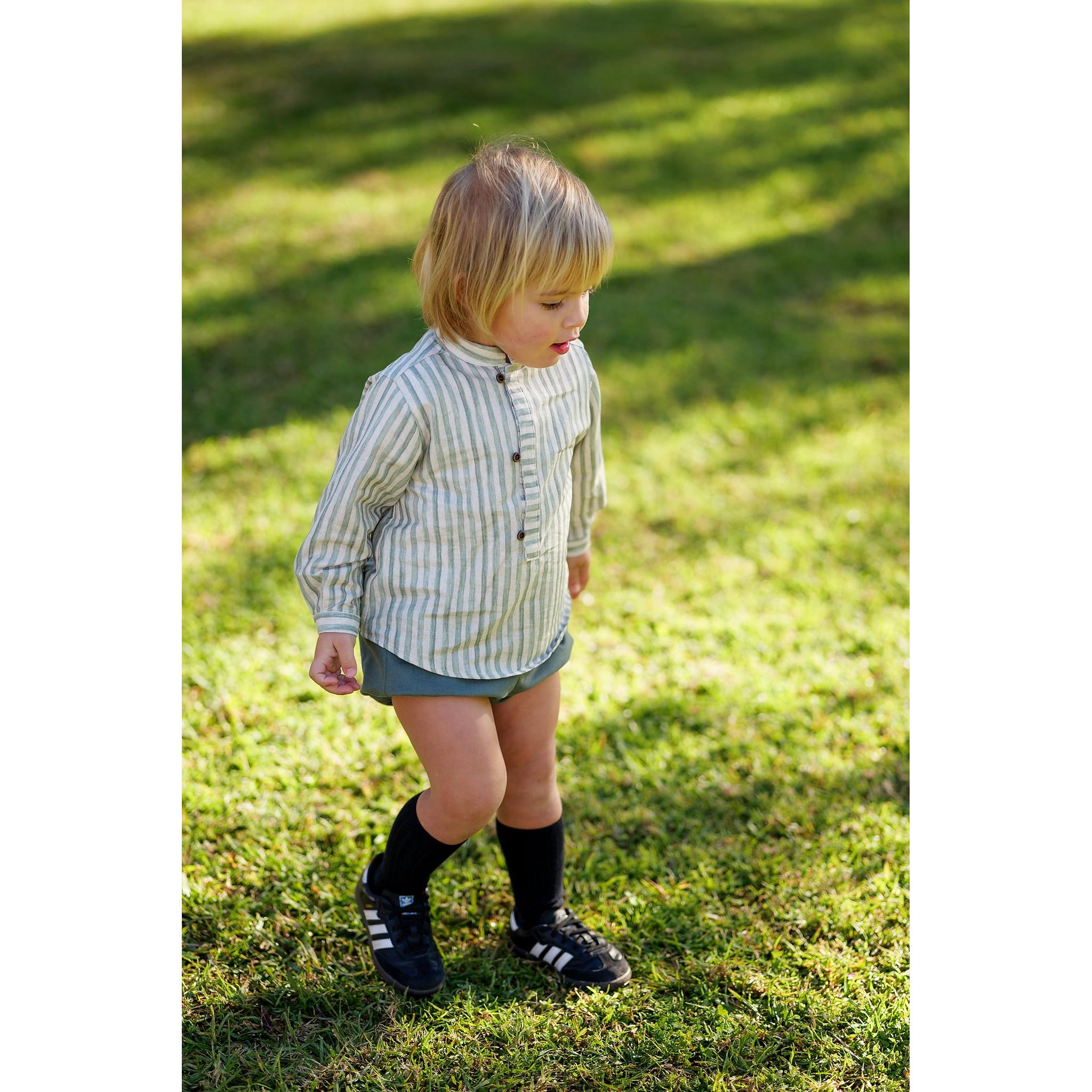 Sarga Camisa Raya Set