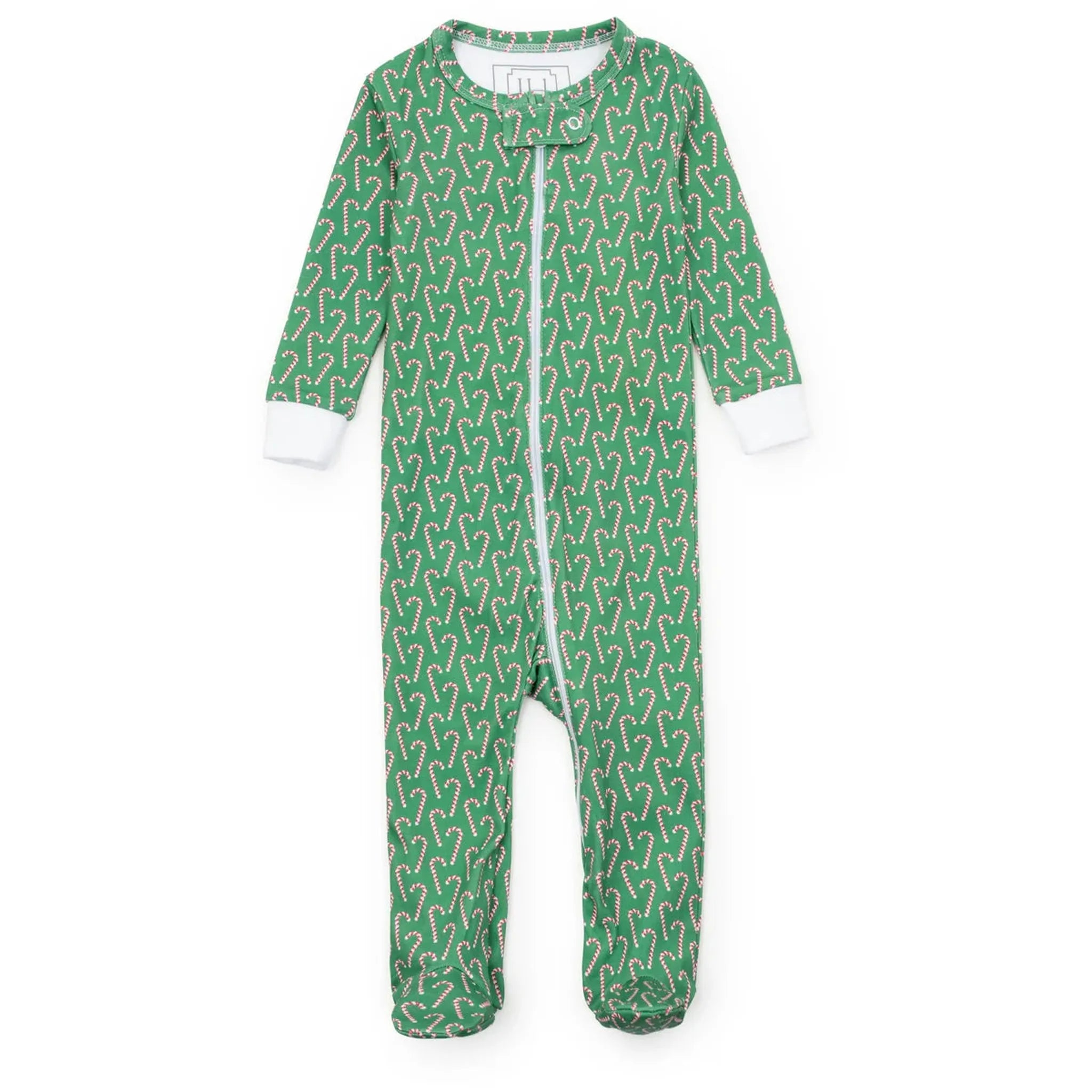 Parker Zipper Pajama - Candy Cane Lane