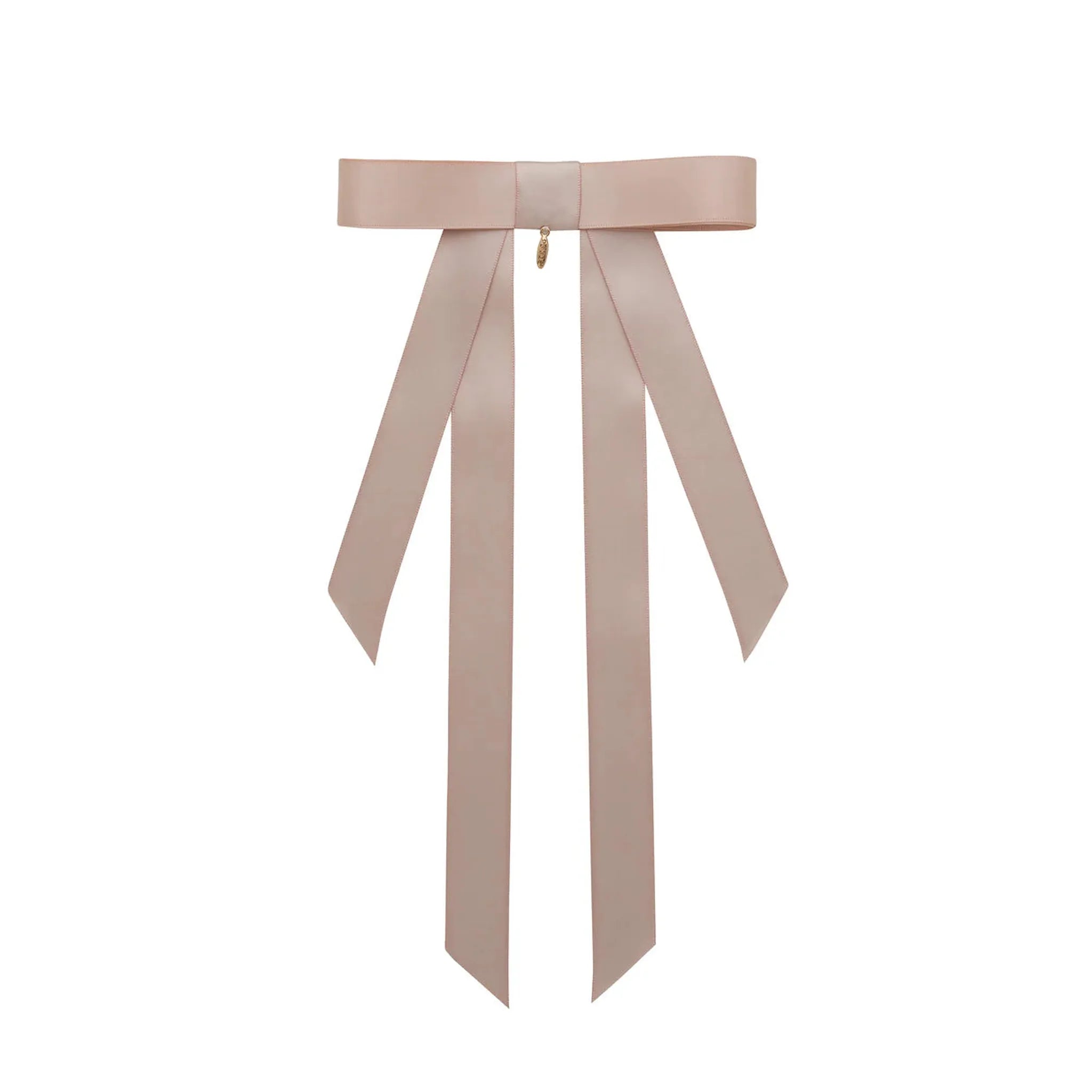 Piper Bow Long Satin Clip