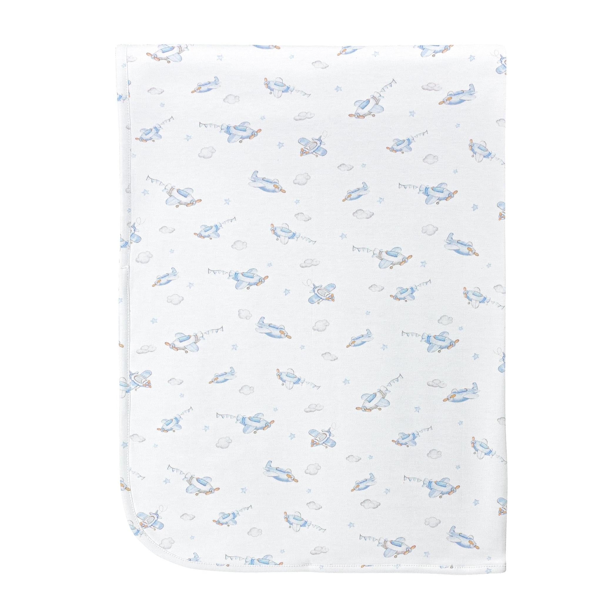 Up Up and Away Receiving Blanket