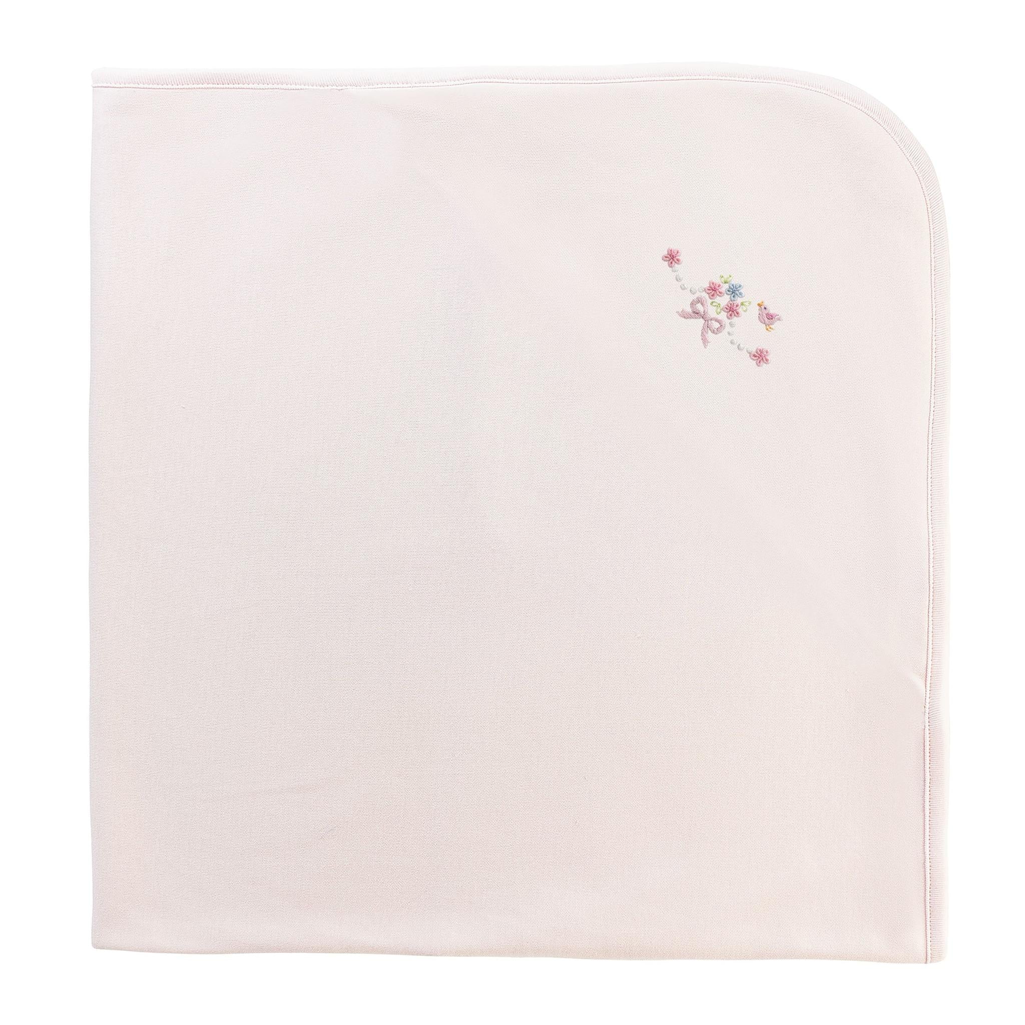 Sweet Bow Receiving Blanket