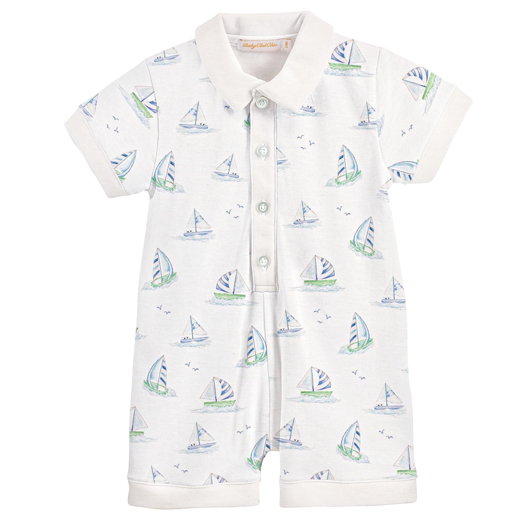 Blue Sail Romper