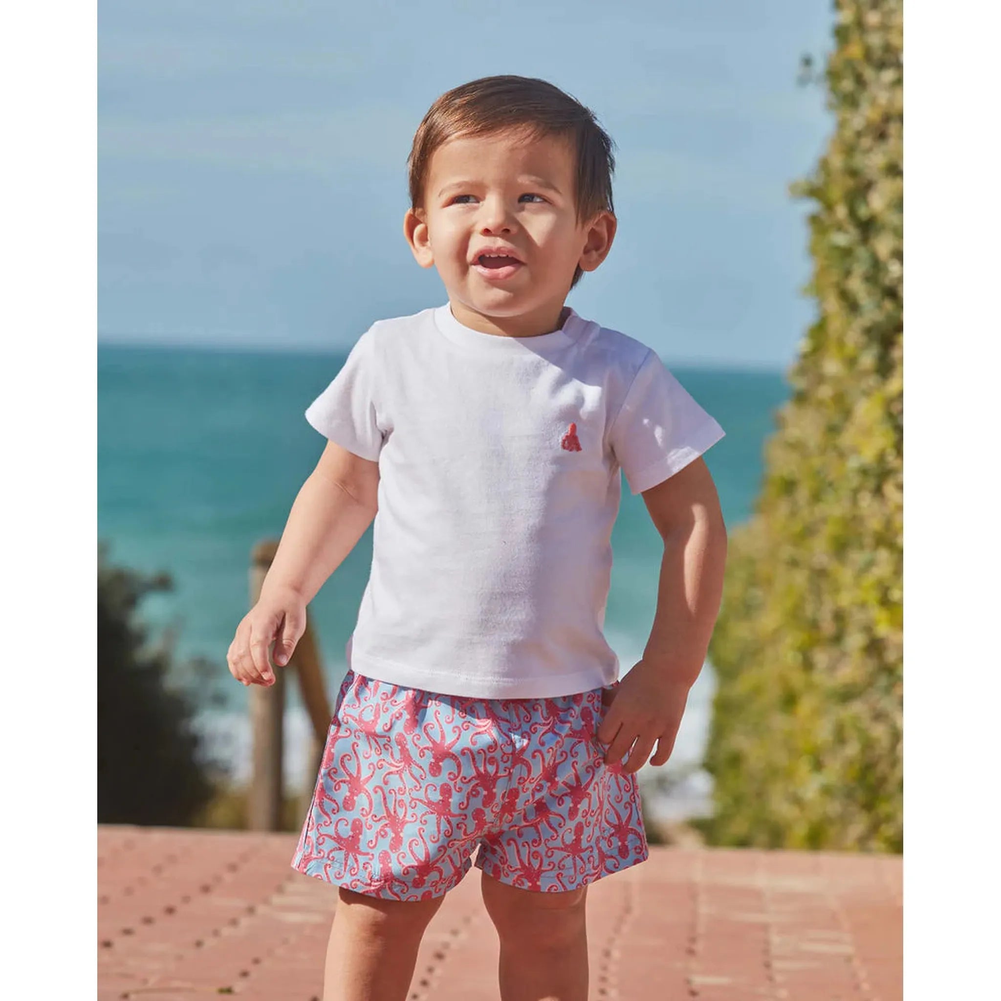 Traje de Baño con Estampado Pulpos