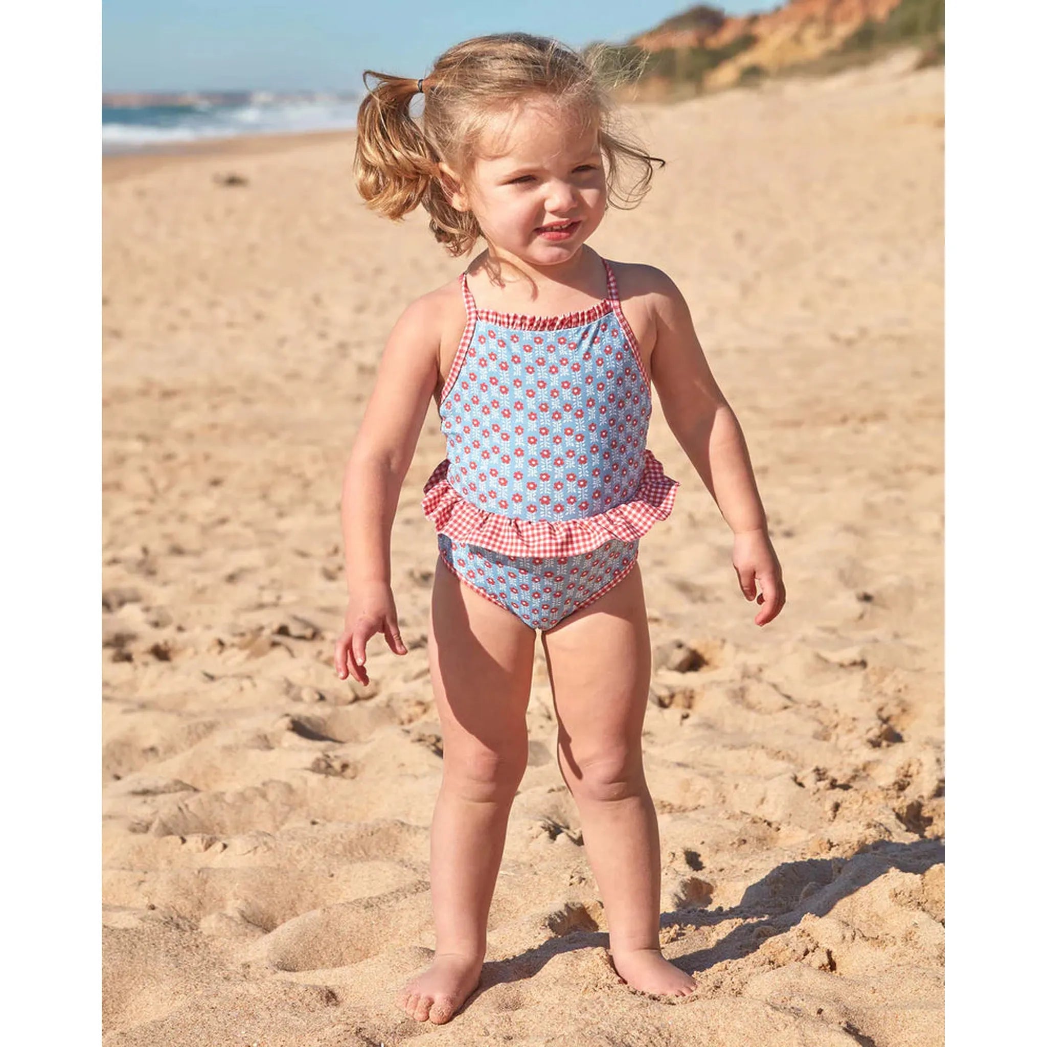 Traje De Baño Con Dos Estampados Bebe