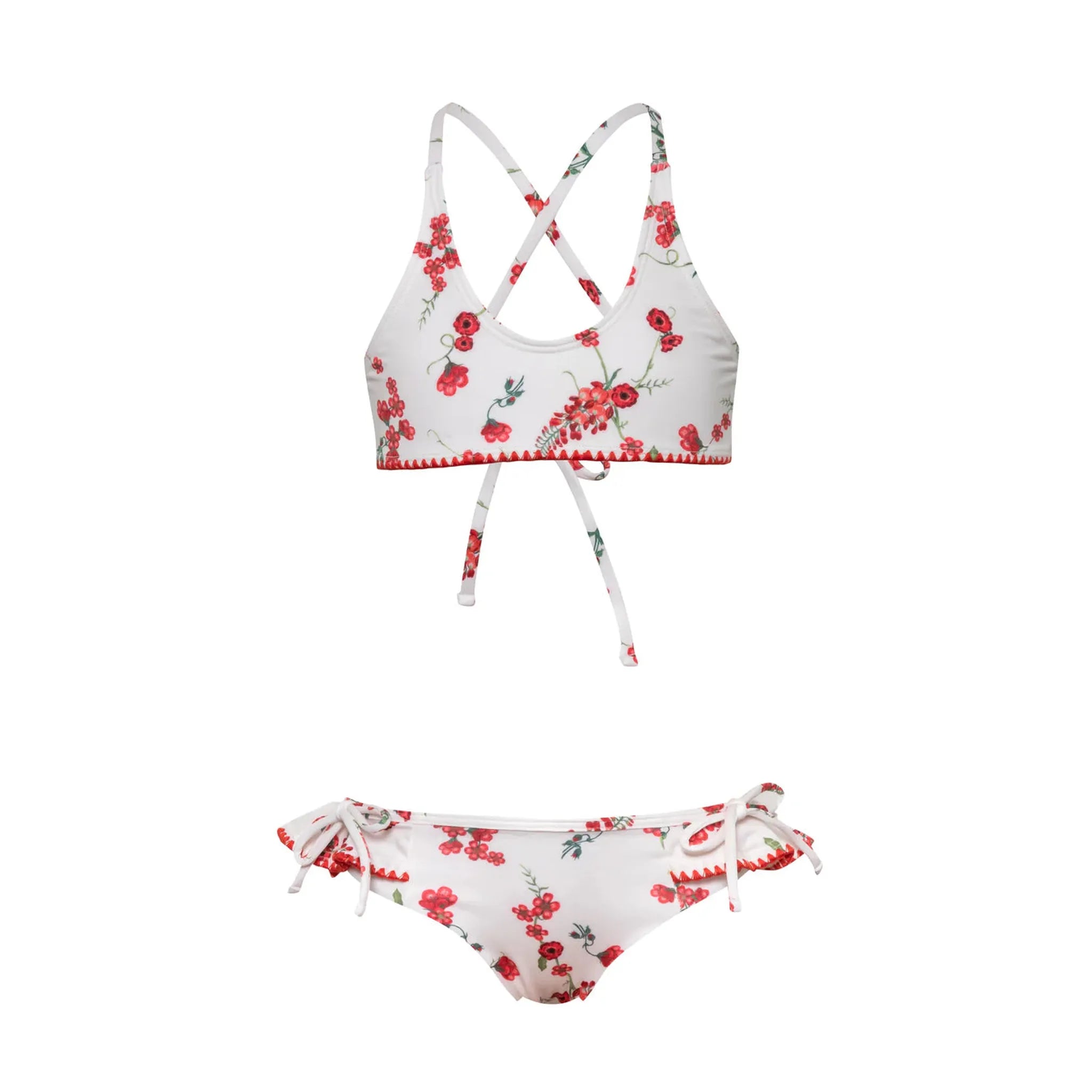 So Girly - Fresia Red Bikini Set