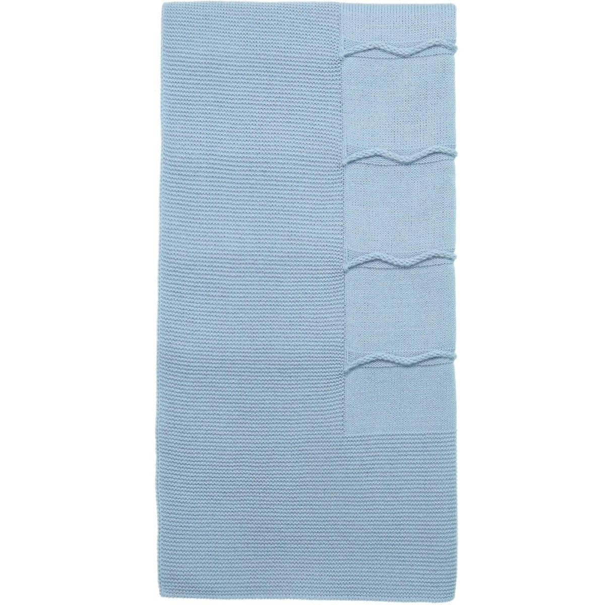 Trim Knitted Blanket - Several Colors