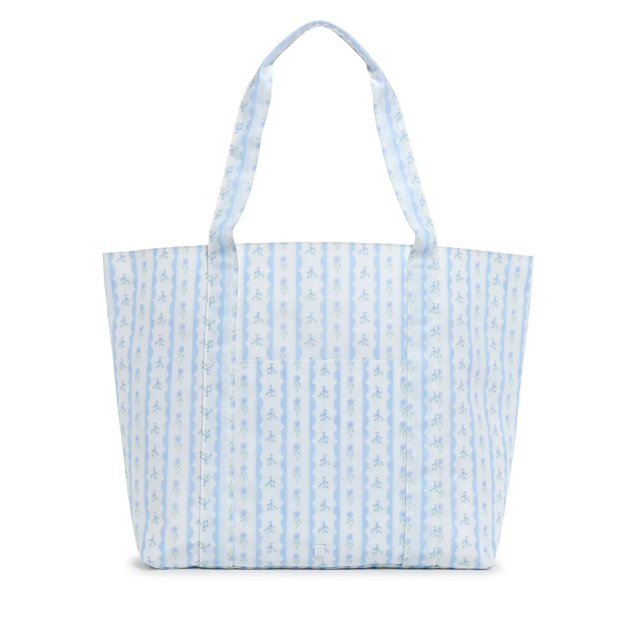 Jumbo Tote X-Large - Ribbon Floral Blue