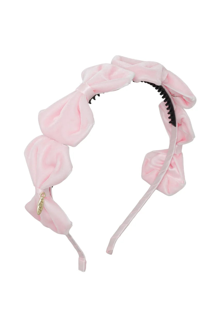 Tendu Velvet Bow Headband