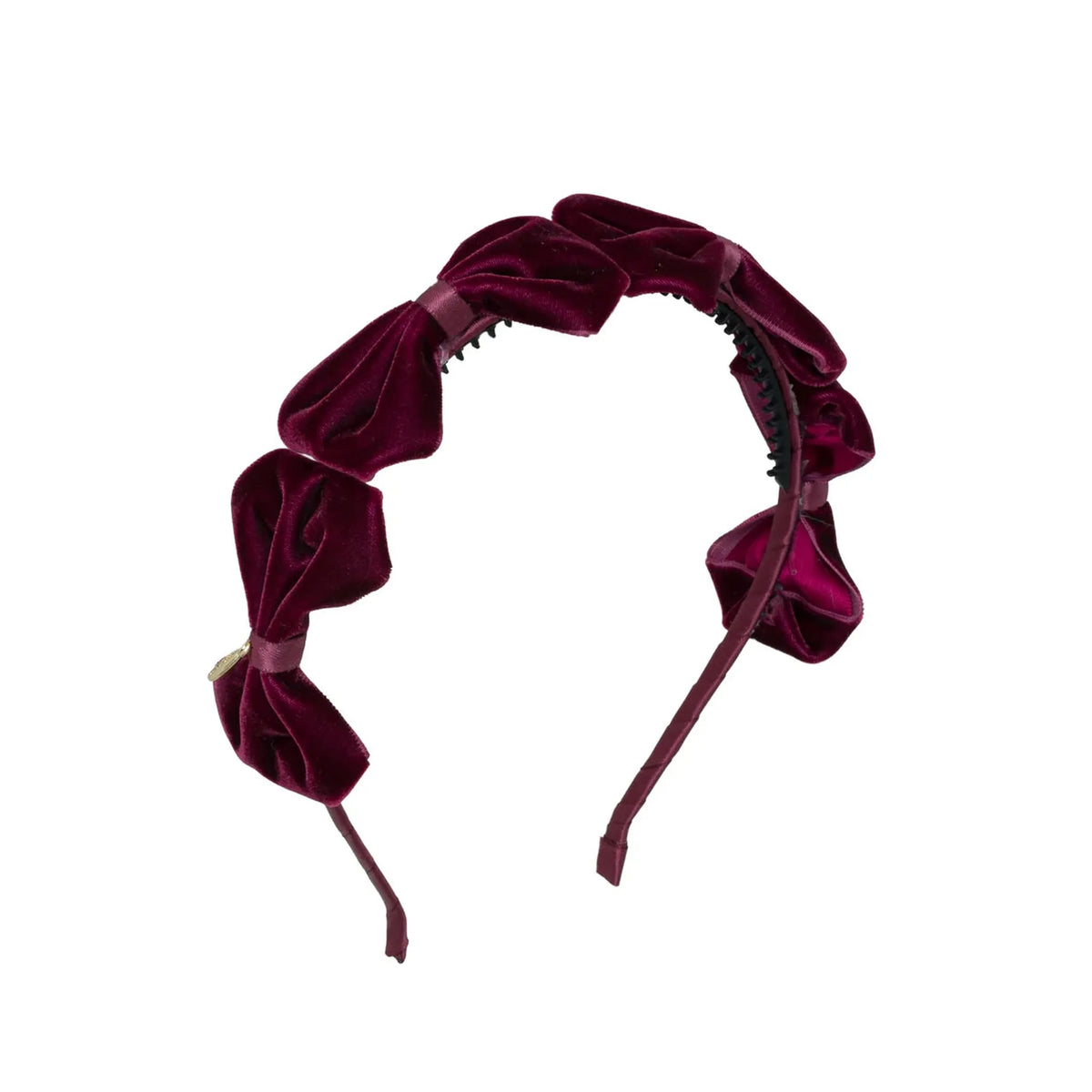 Tendu Velvet Bow Headband