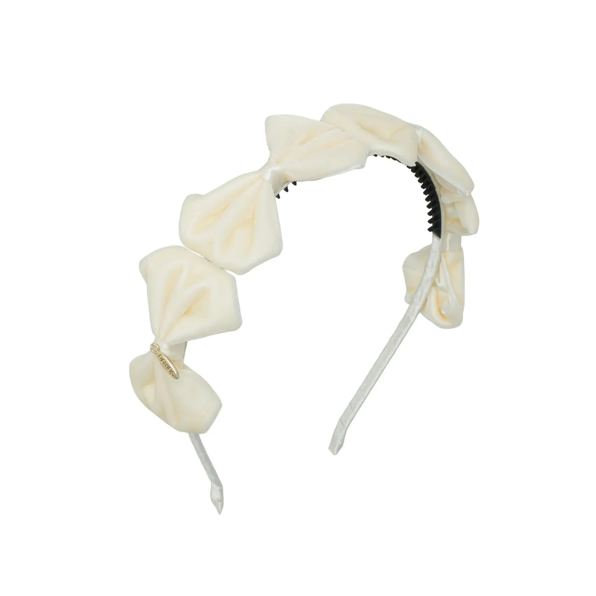 Tendu Velvet Bow Headband