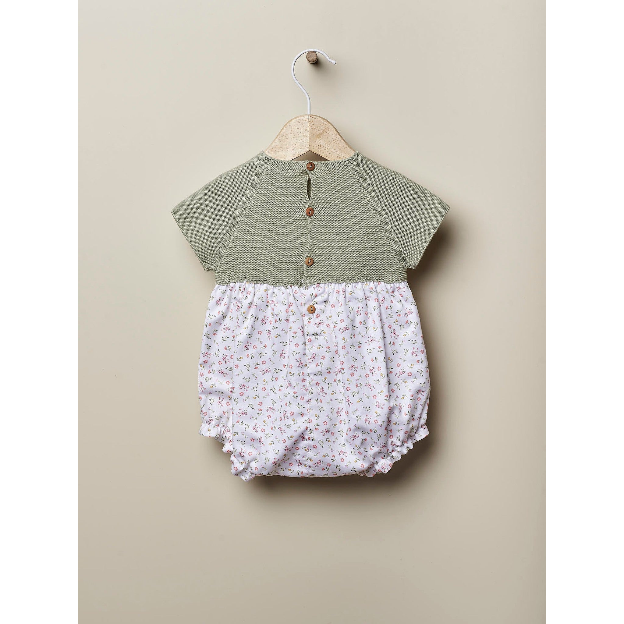 Short-sleeved shortie with floral print | MOTHER LOVE