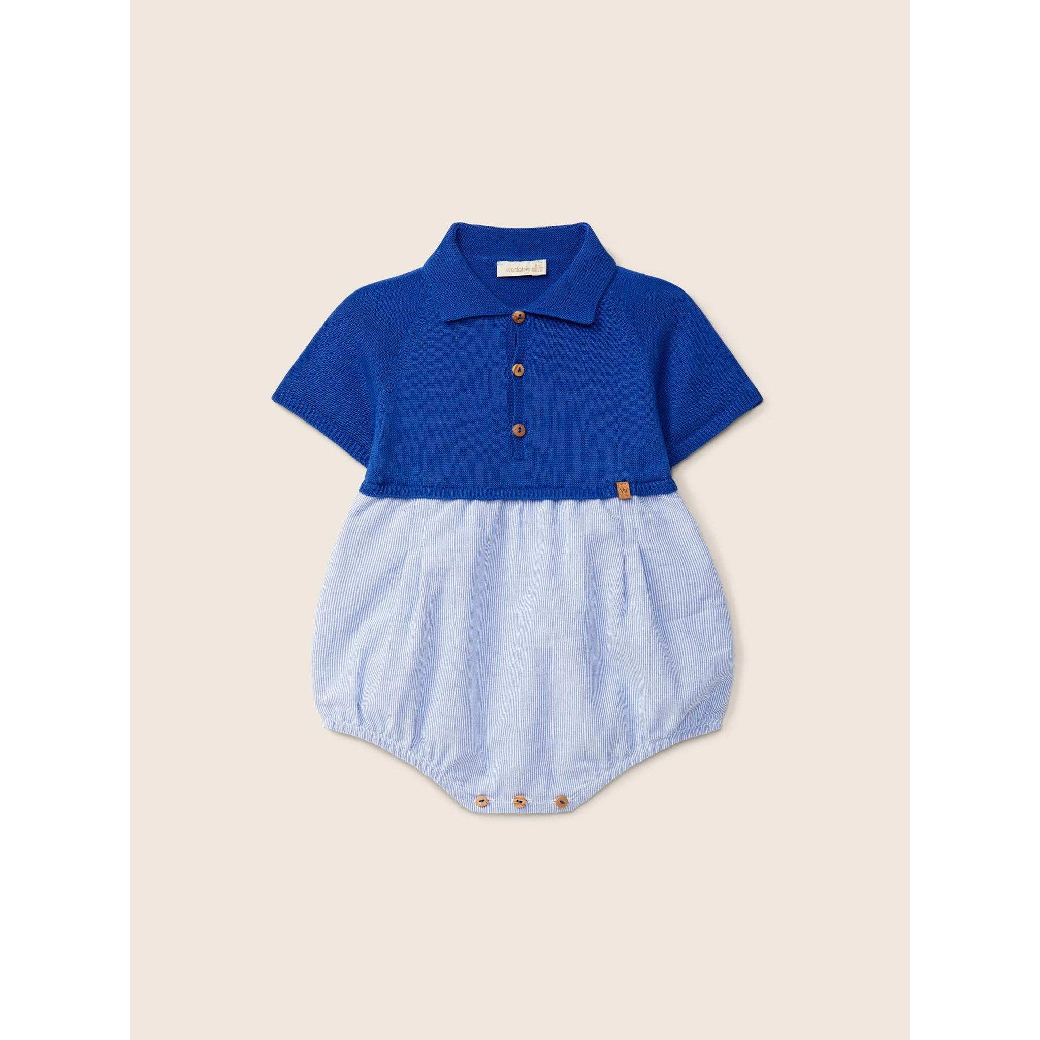 Dazzling Blue Romper