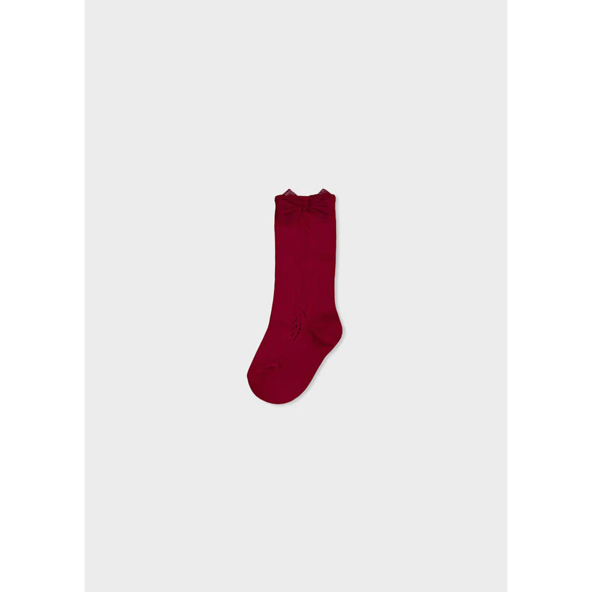Baby Knee-High Socks With Bow