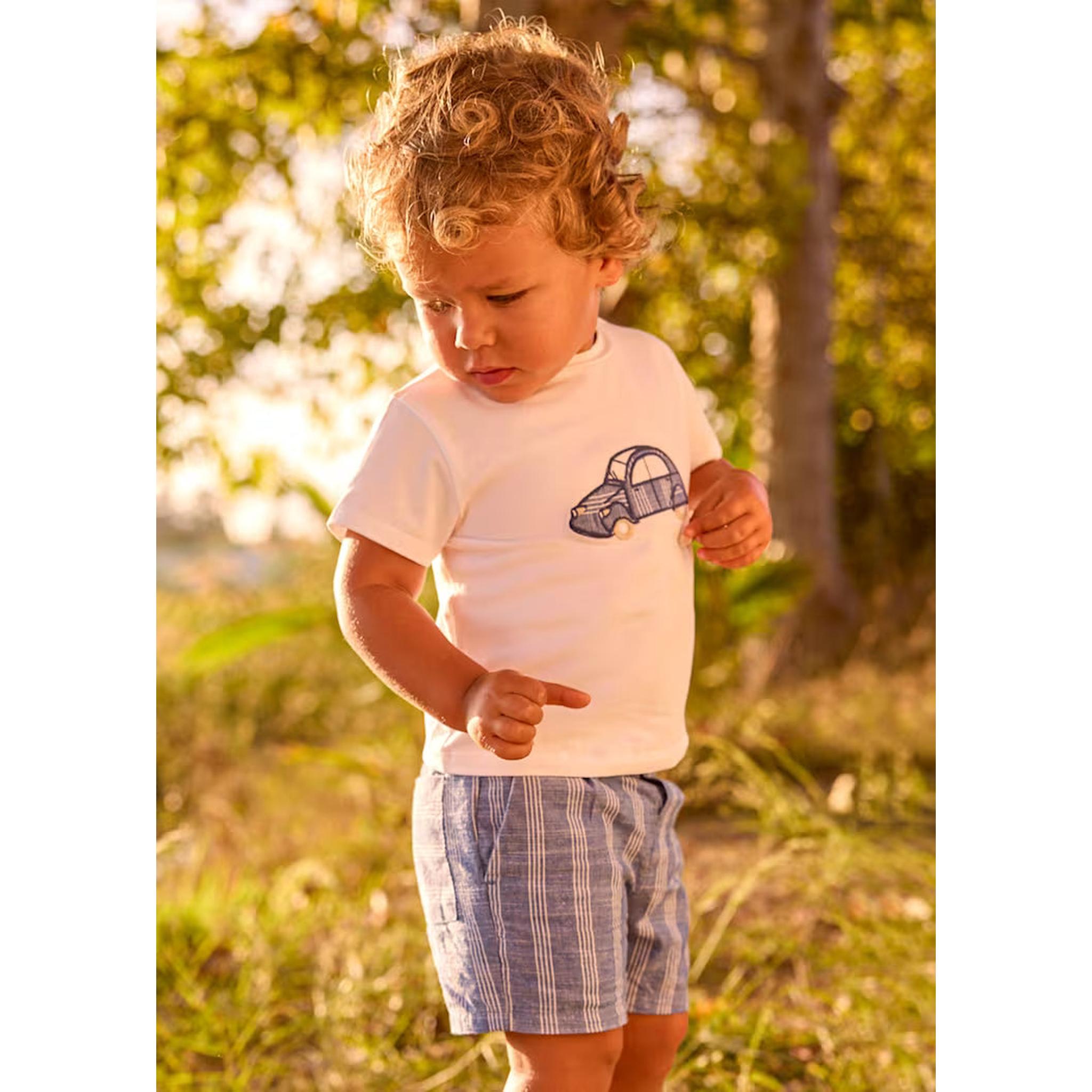 Car Shorts and T-Shirt 2-Piece Set