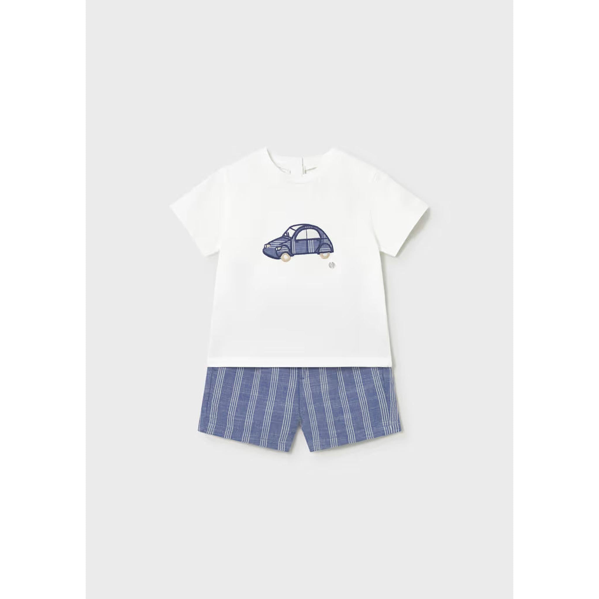 Car Shorts and T-Shirt 2-Piece Set