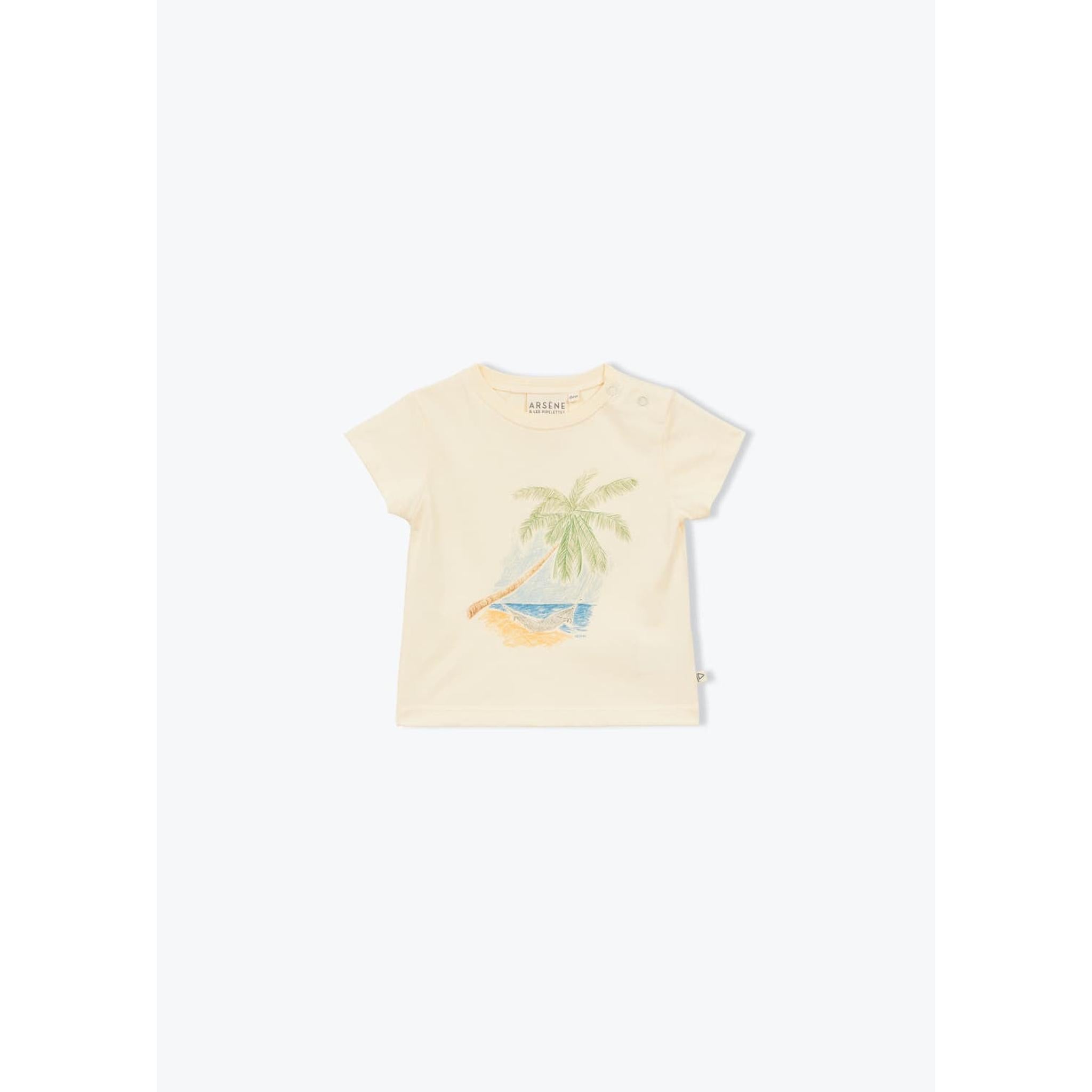 Palm Gingham Short Set