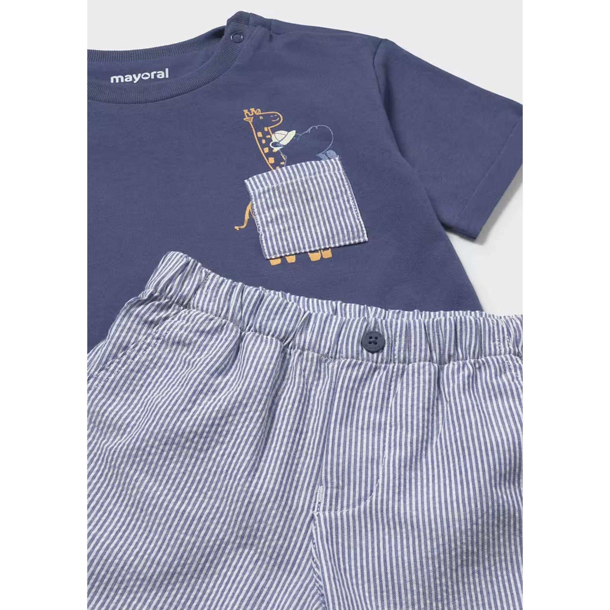 Baby Shorts and T-Shirt 2-Piece Set