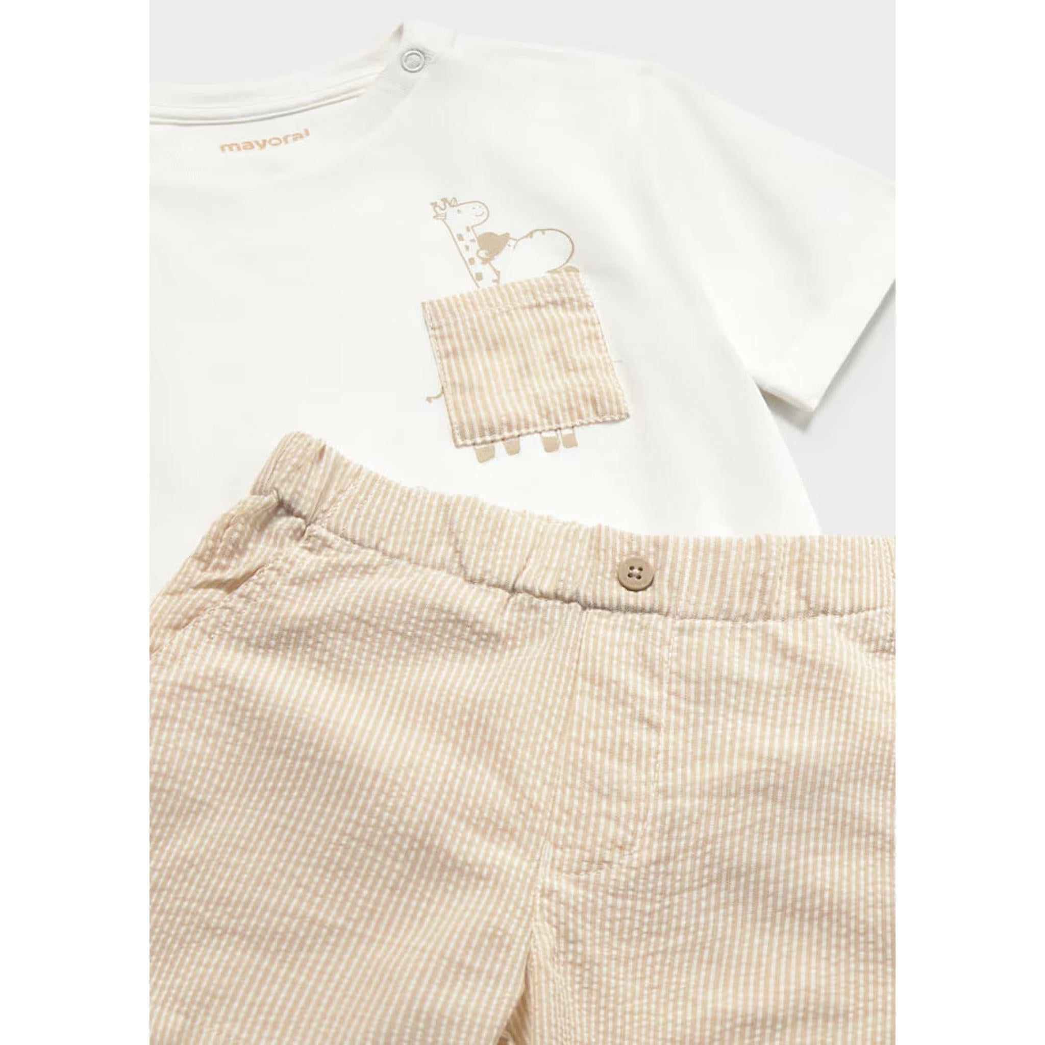 Baby Shorts and T-Shirt 2-Piece Set