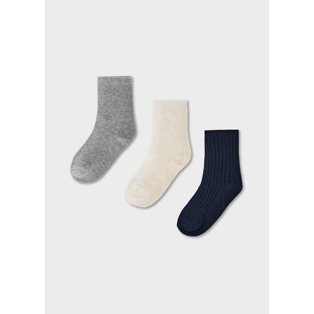 Boy 3-Pack Solid Socks