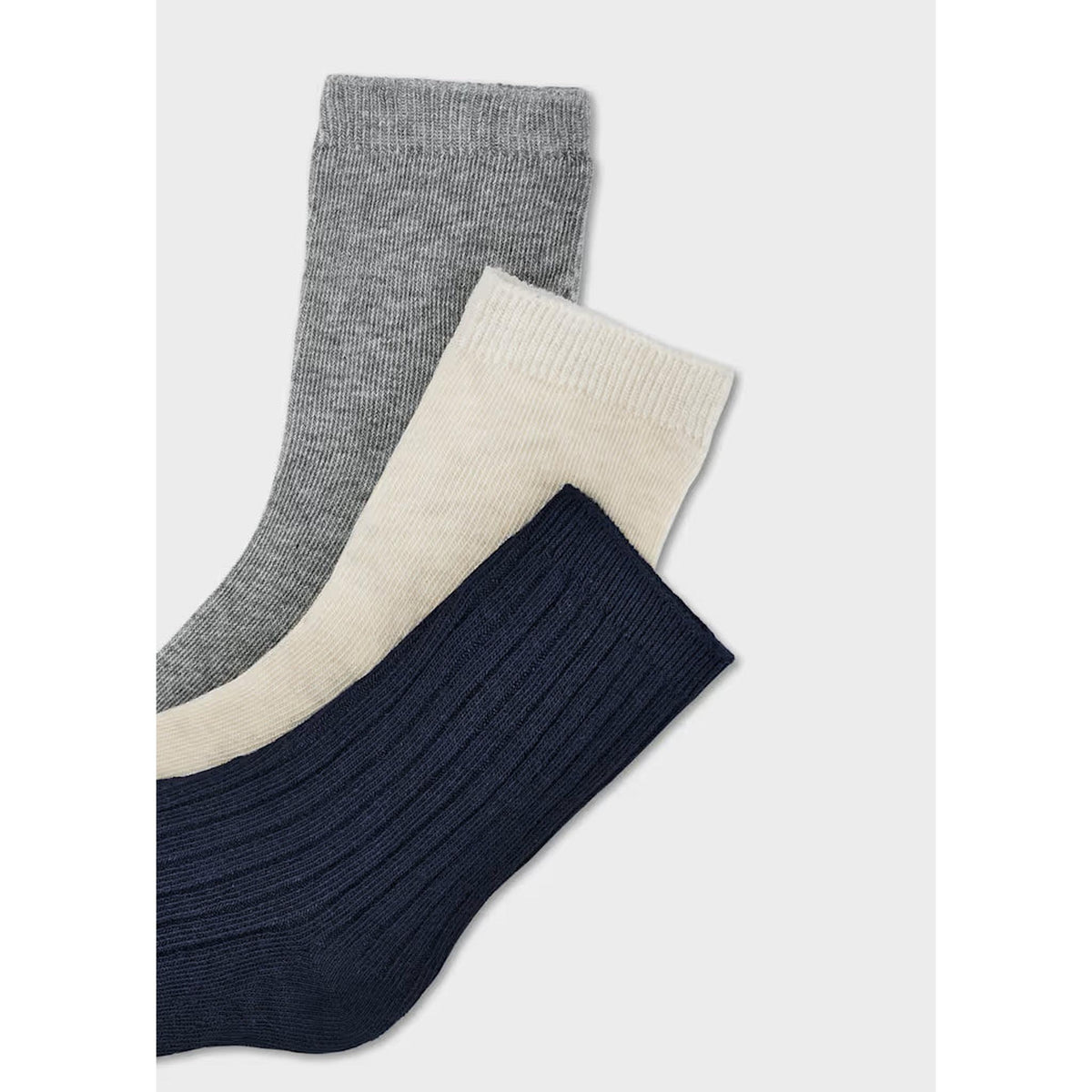 Boy 3-Pack Solid Socks