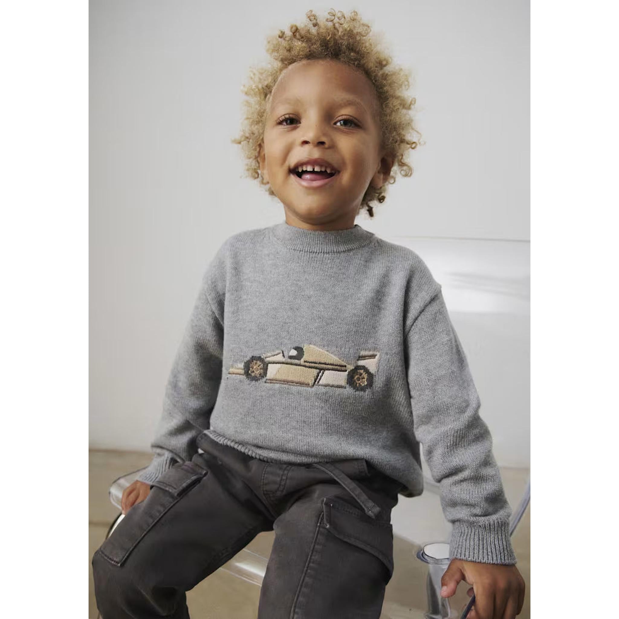 Boy Intarsia Sweater