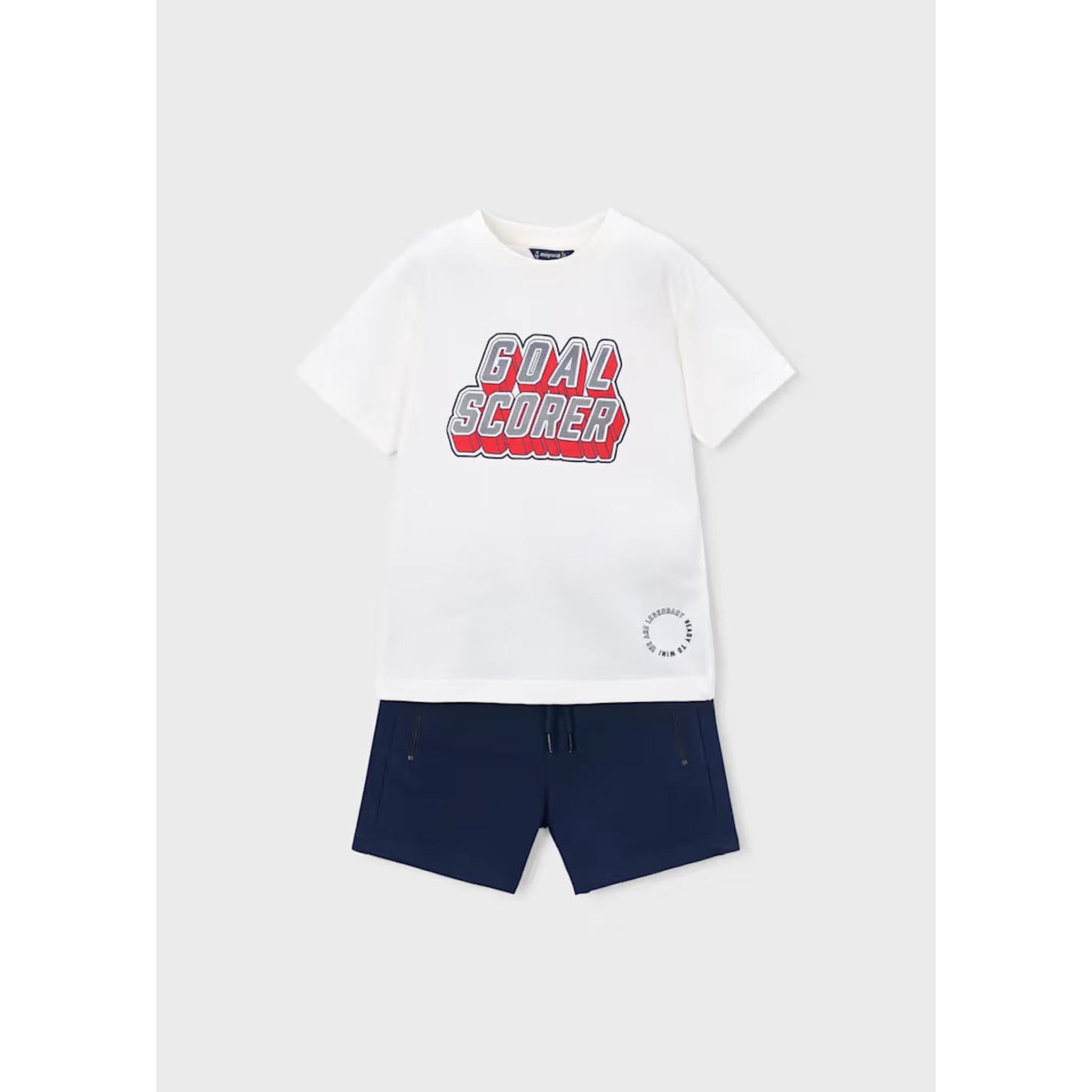 Boy Shorts and Soccer T-shirt Set