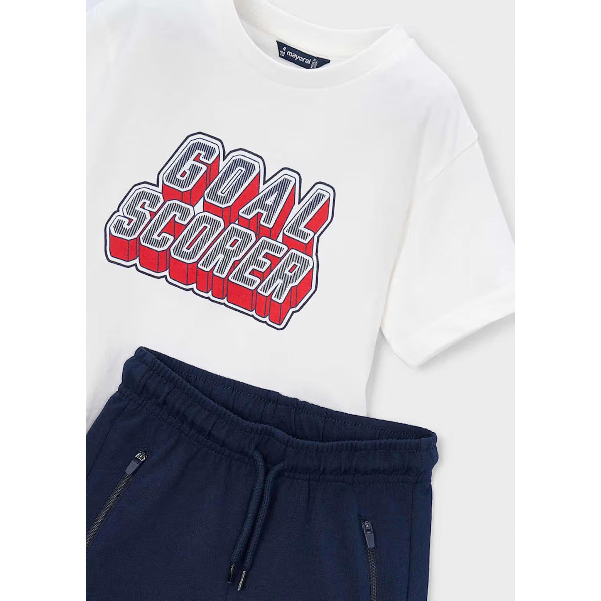 Boy Shorts and Soccer T-shirt Set