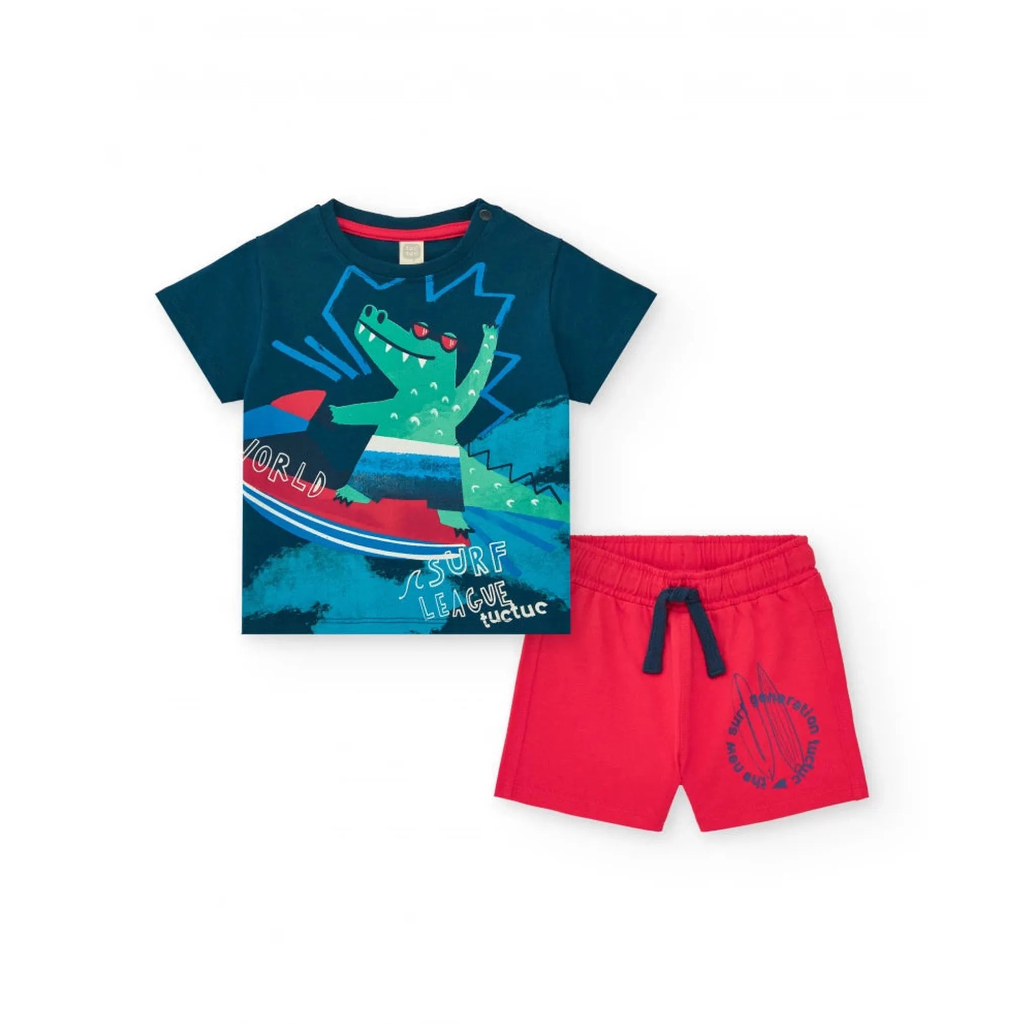 Croco Short Set