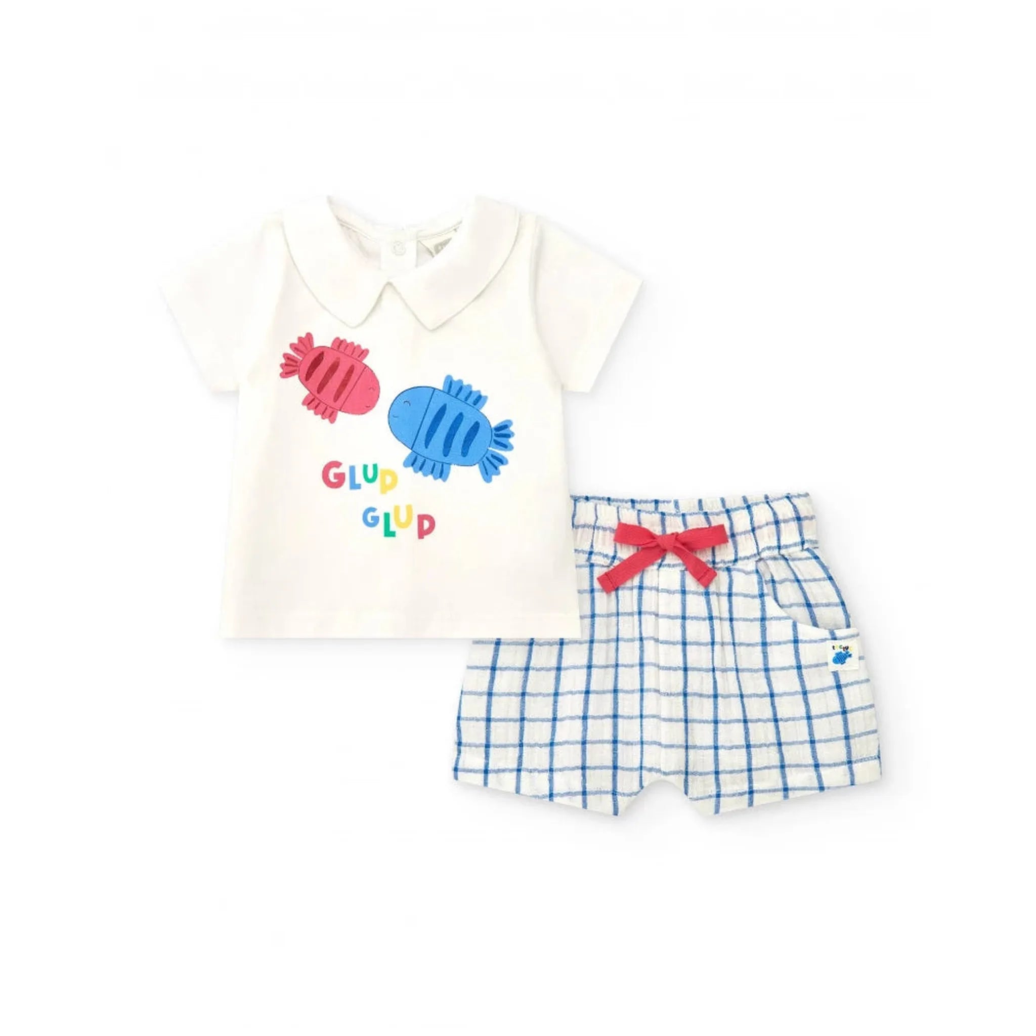 Fish Under The Sea Boy Short Set