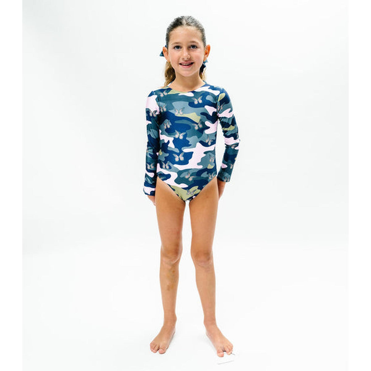 edith long sleeve camo butterfly