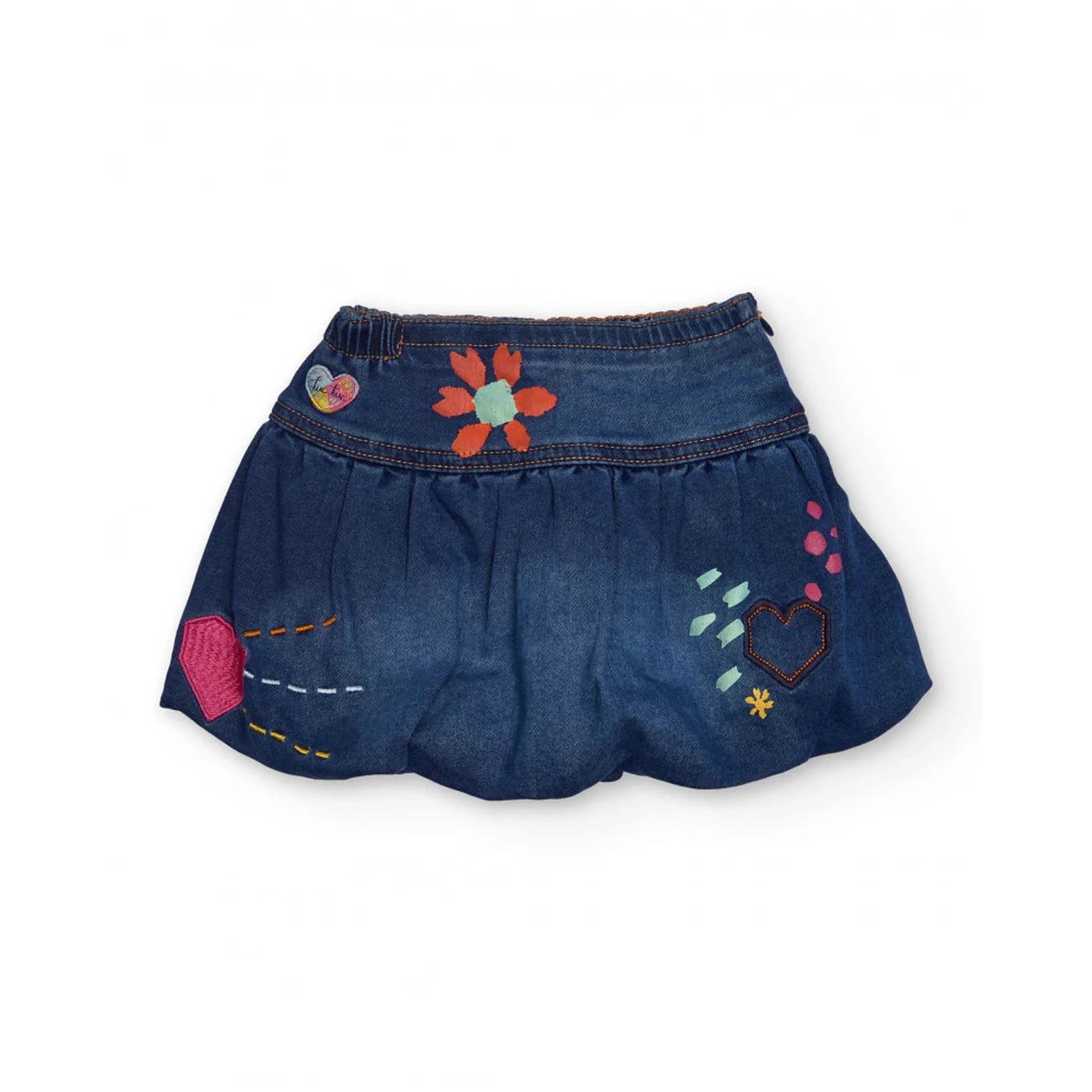 Set Falda con Corazones