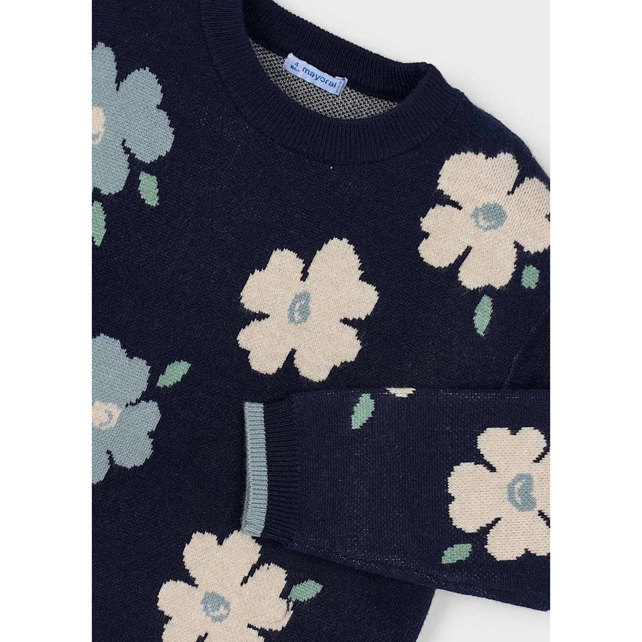 Girl Jacquard Sweater