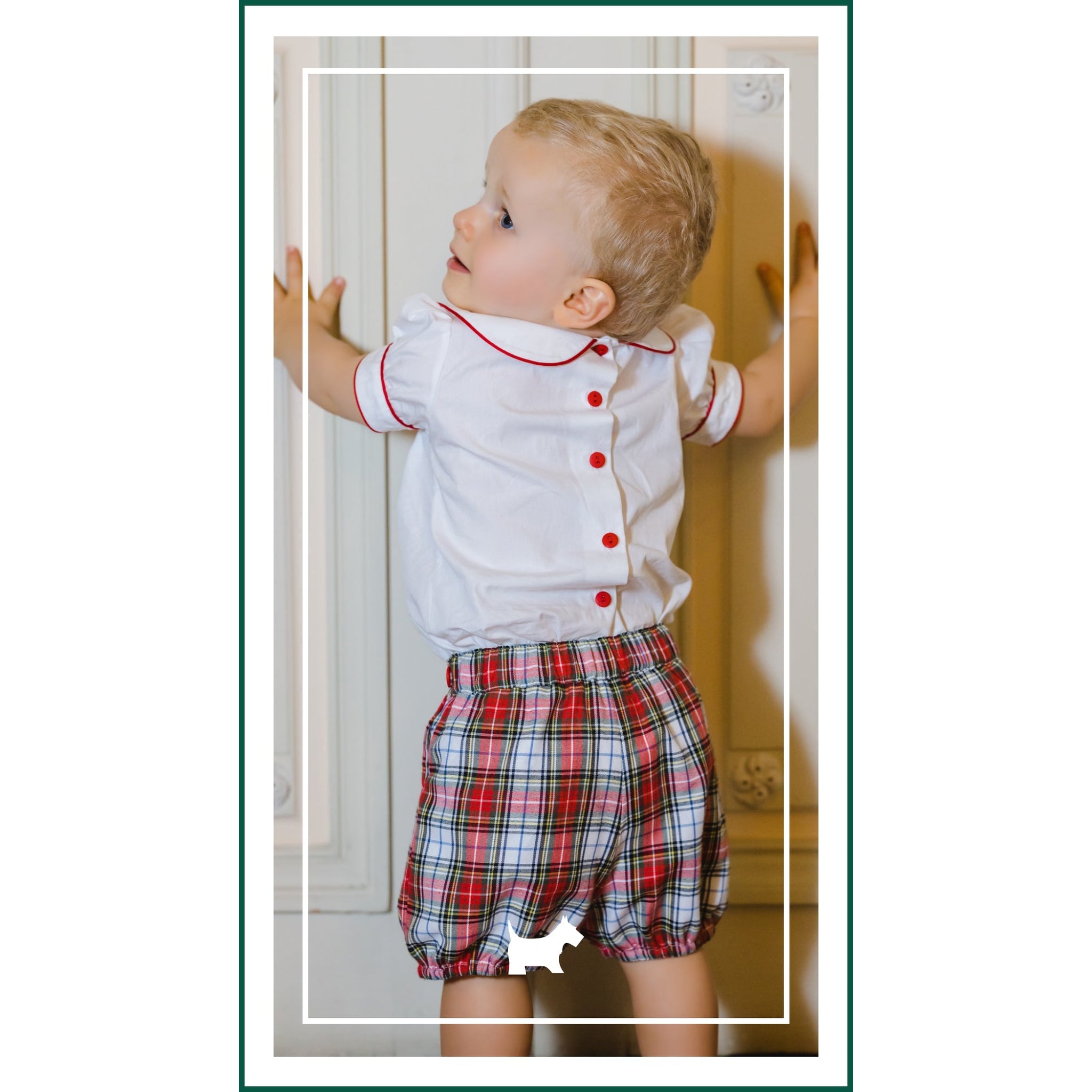 Celebration Tartan Baby Boy Set