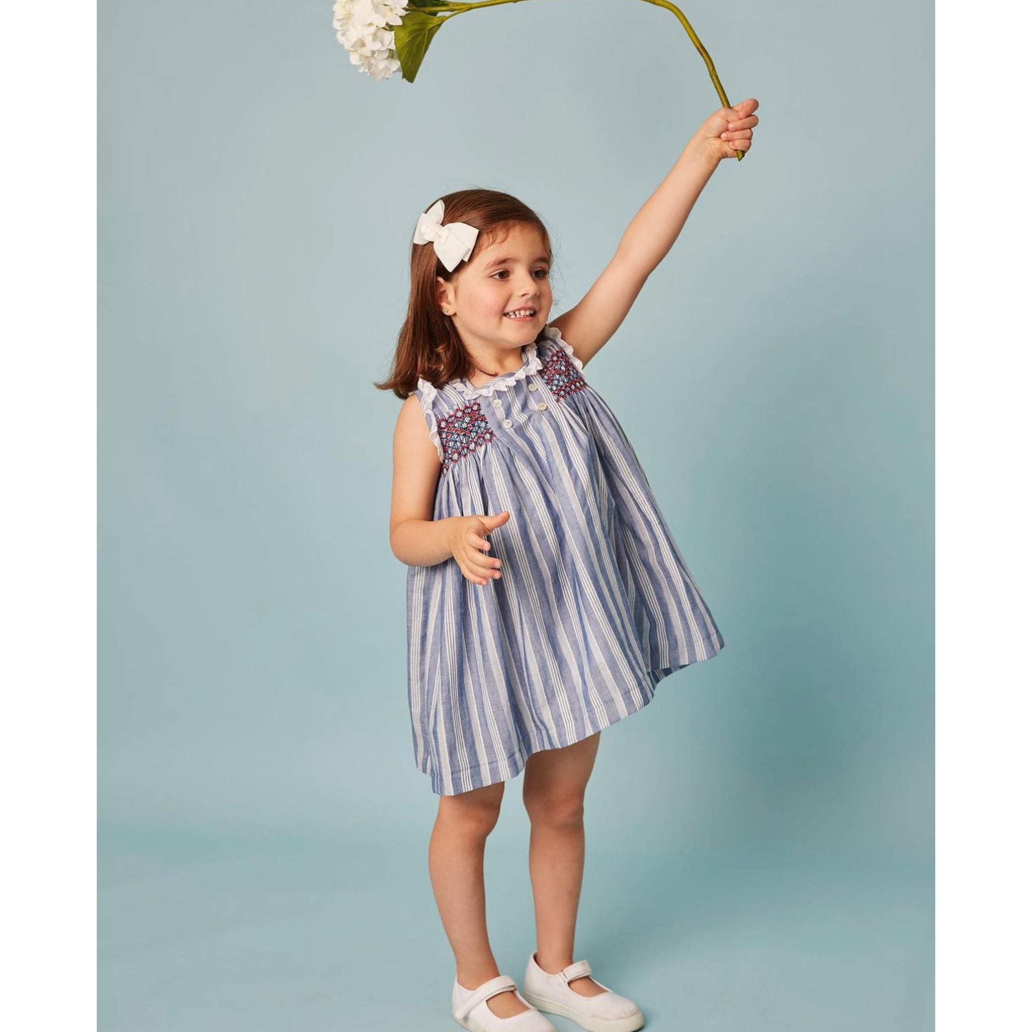 Mar Azul Smocked Dress