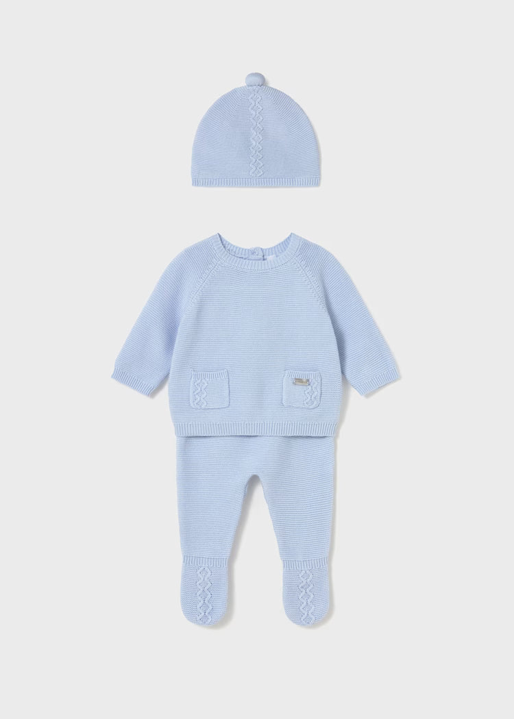 Newborn 3-Piece Knit Set