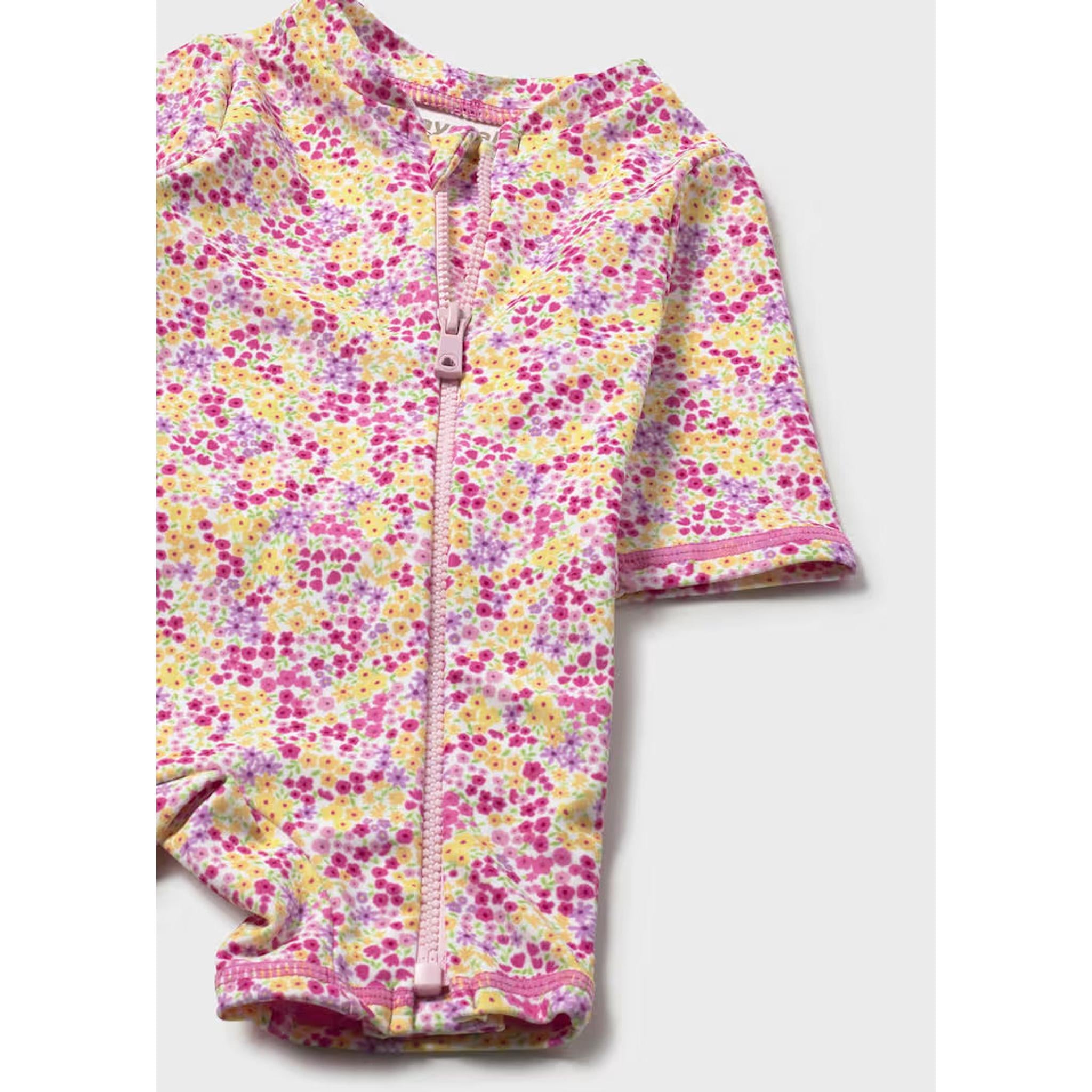 Girl 2-Piece Swim Set with Sun Protection