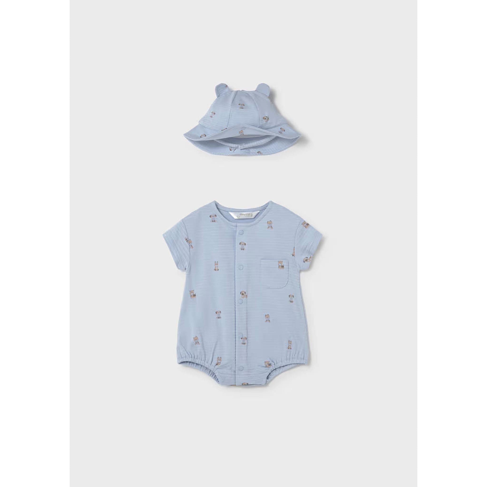Puppy Romper with Hat