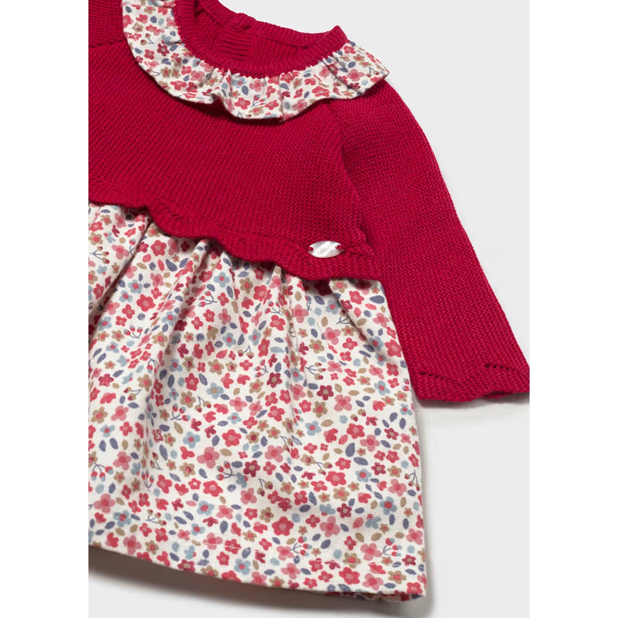 Newborn Girl Knit Dress