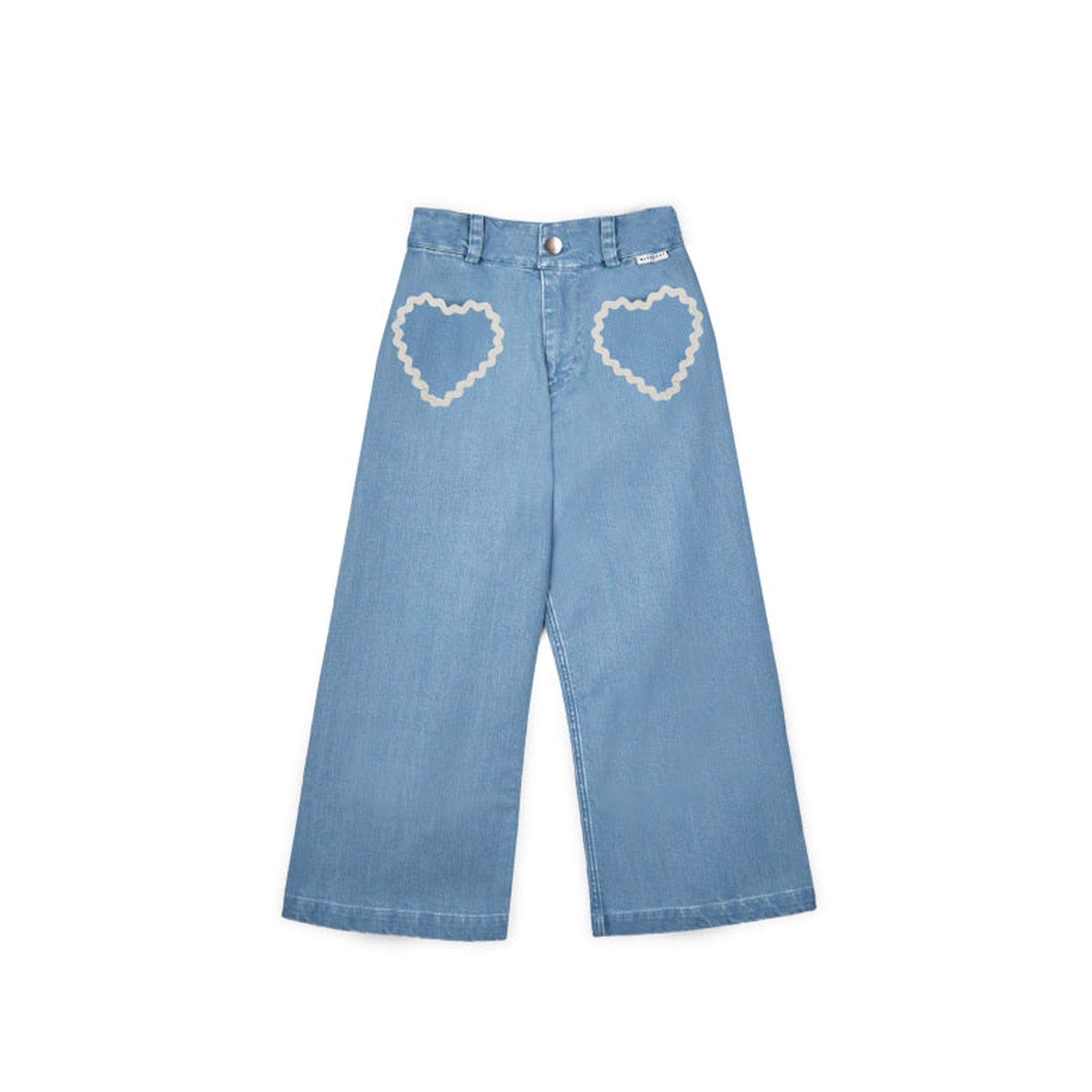 Louise Denim Pant Set
